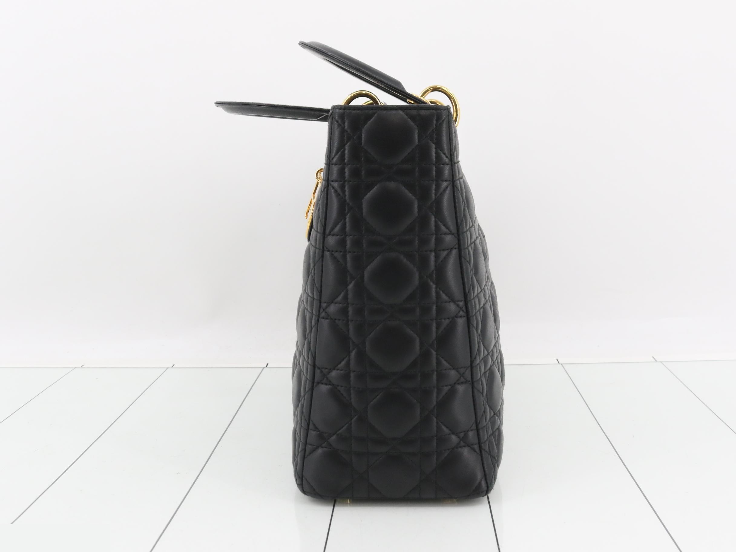 Lady Dior Lamb Large — view 3