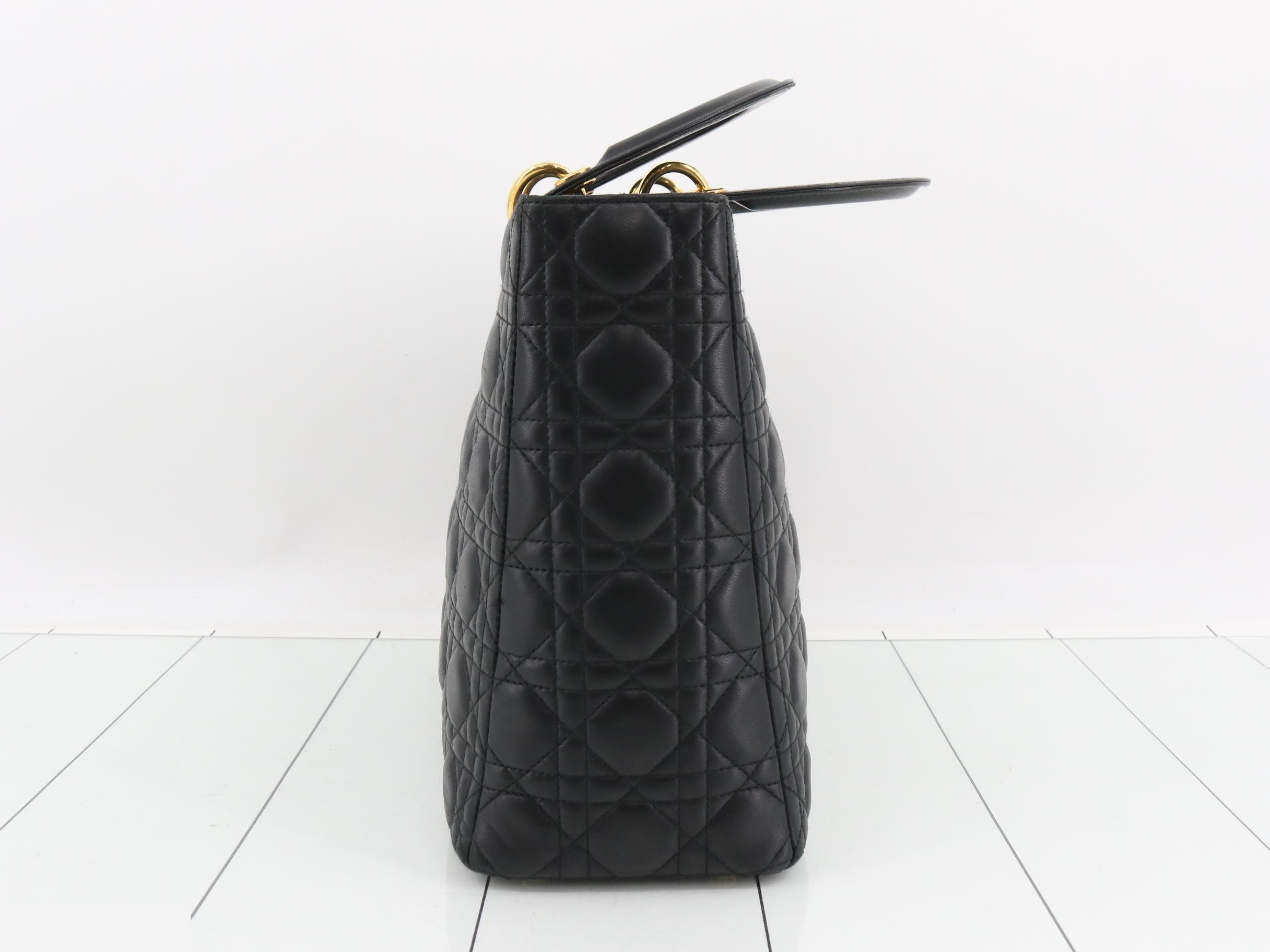 Lady Dior Lamb Large — view 4