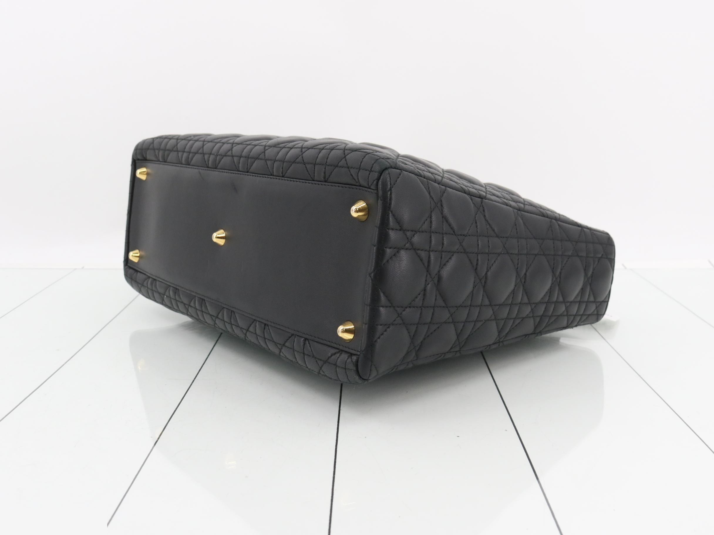 Lady Dior Lamb Large — view 6