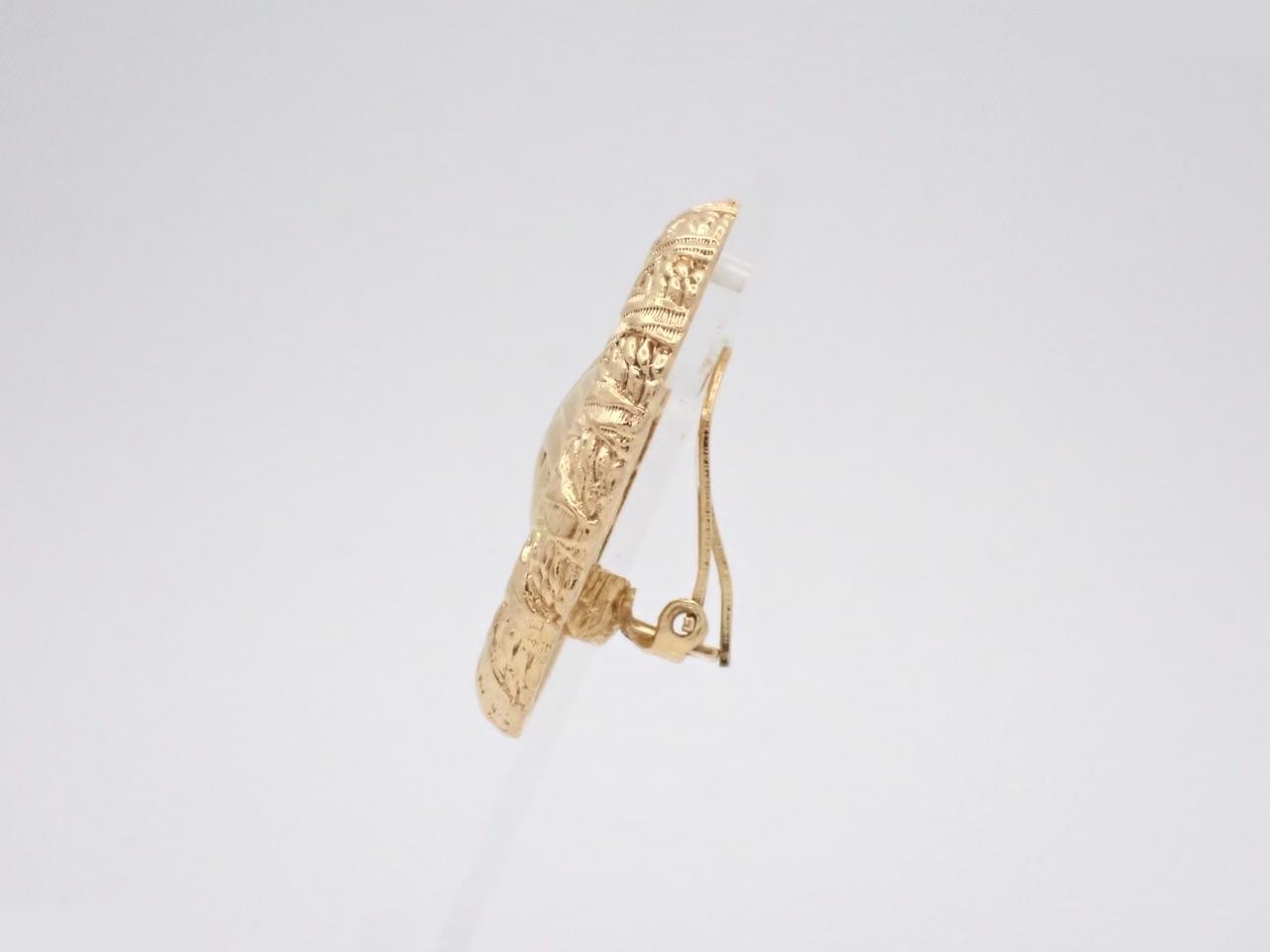 One earring, other line, precious metal/earrings — view 3