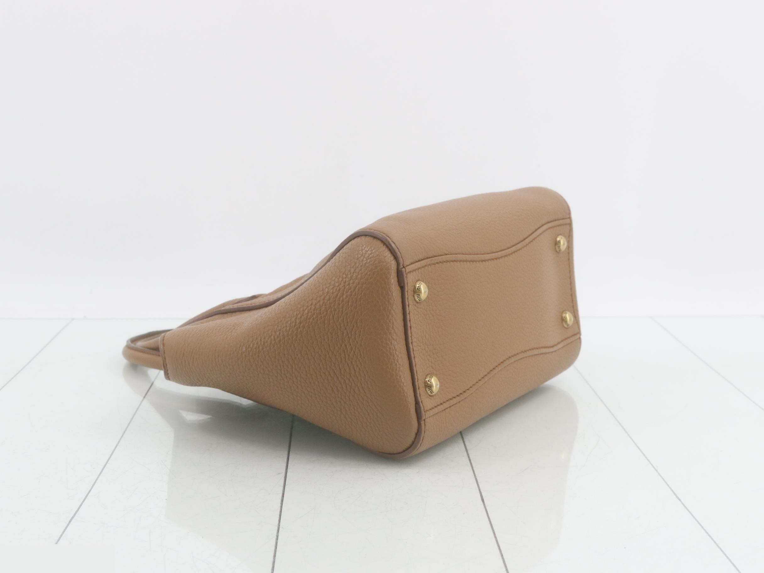 Tote bag, handbag, 2-way, crossbody, brown — view 5