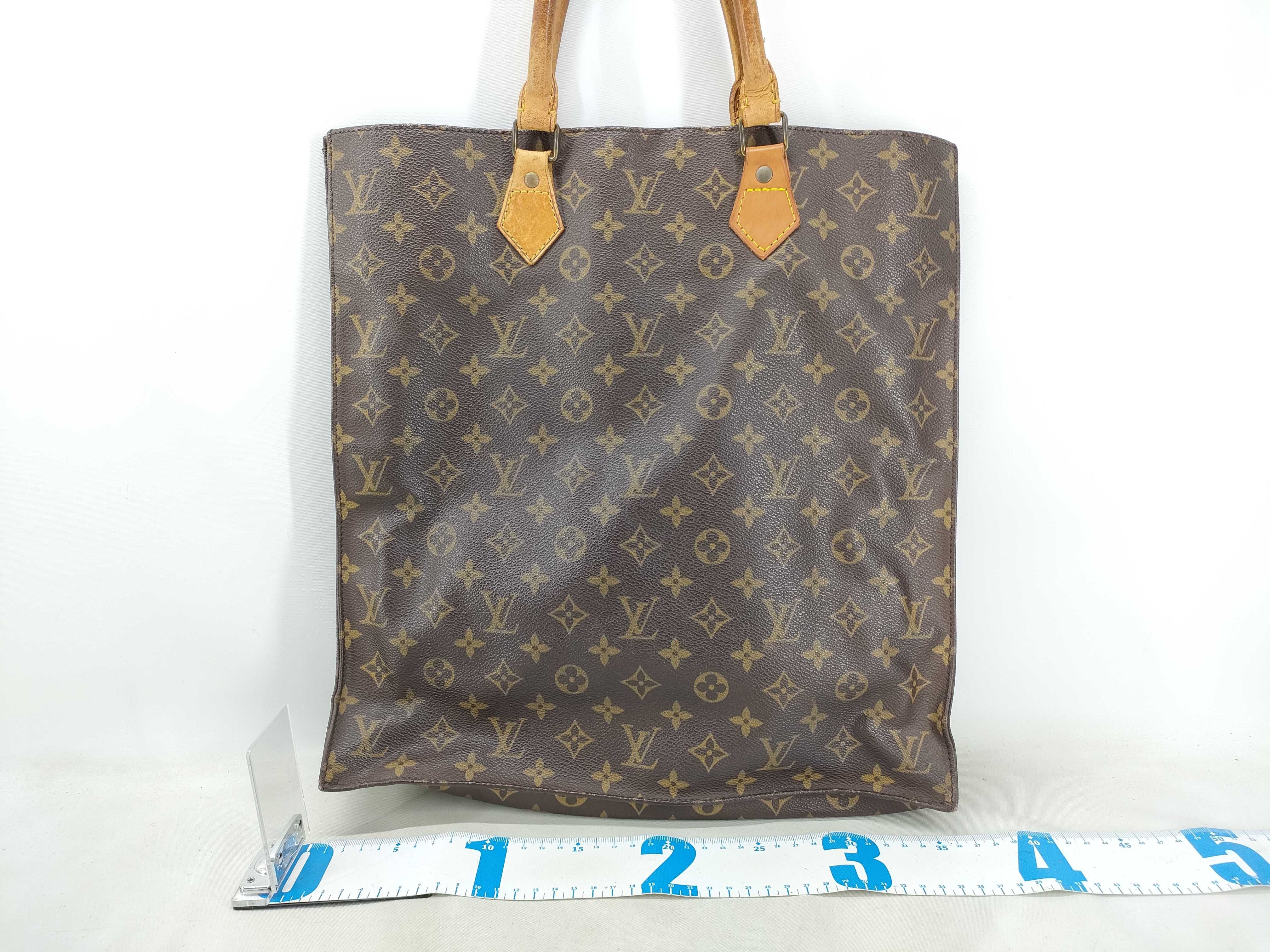Monogram Louis Vuitton Sac Plat Tote Bag — view 2