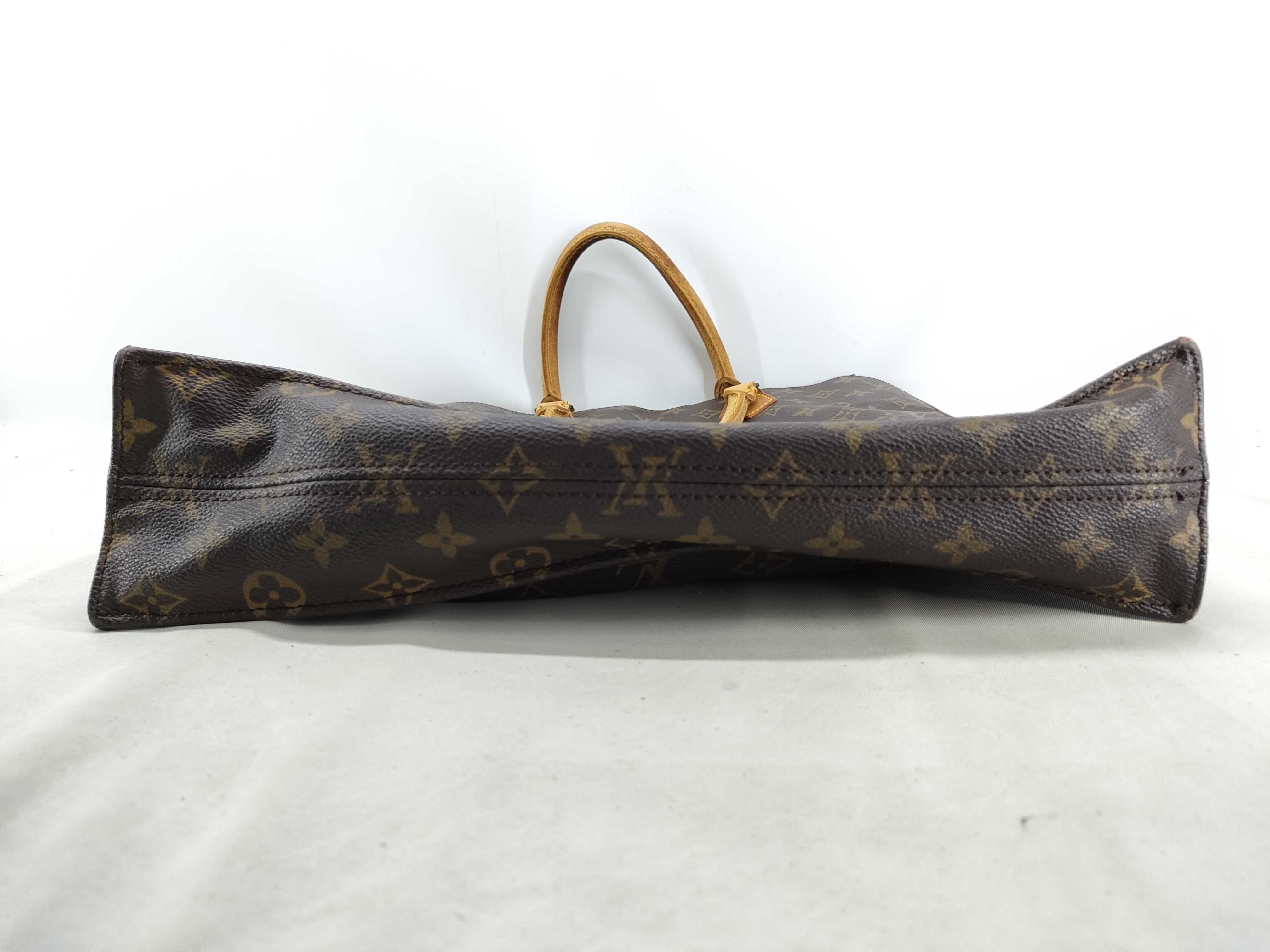 Monogram Louis Vuitton Sac Plat Tote Bag — view 3