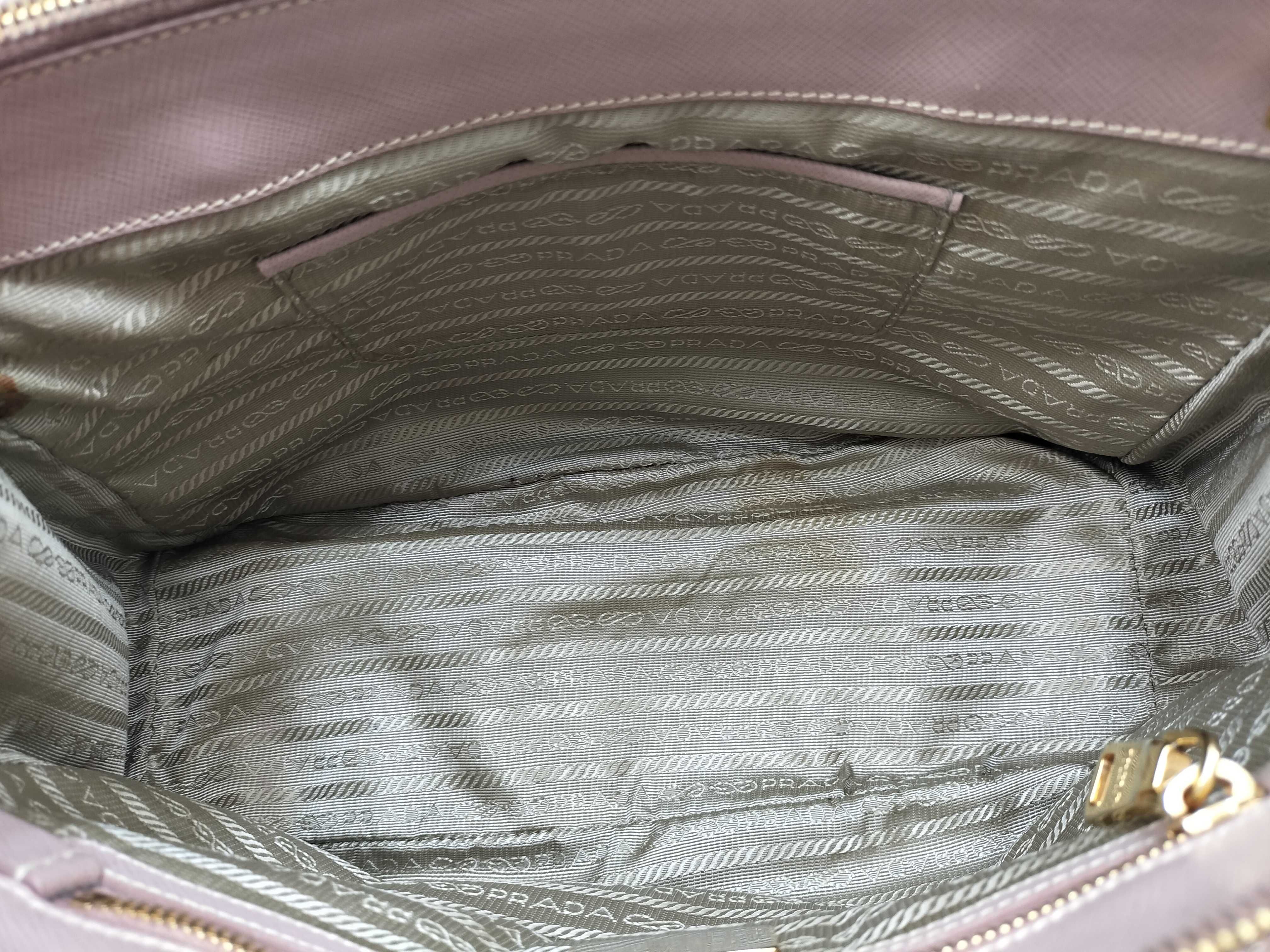 Galleria Saffiano Leather Handbag — view 12