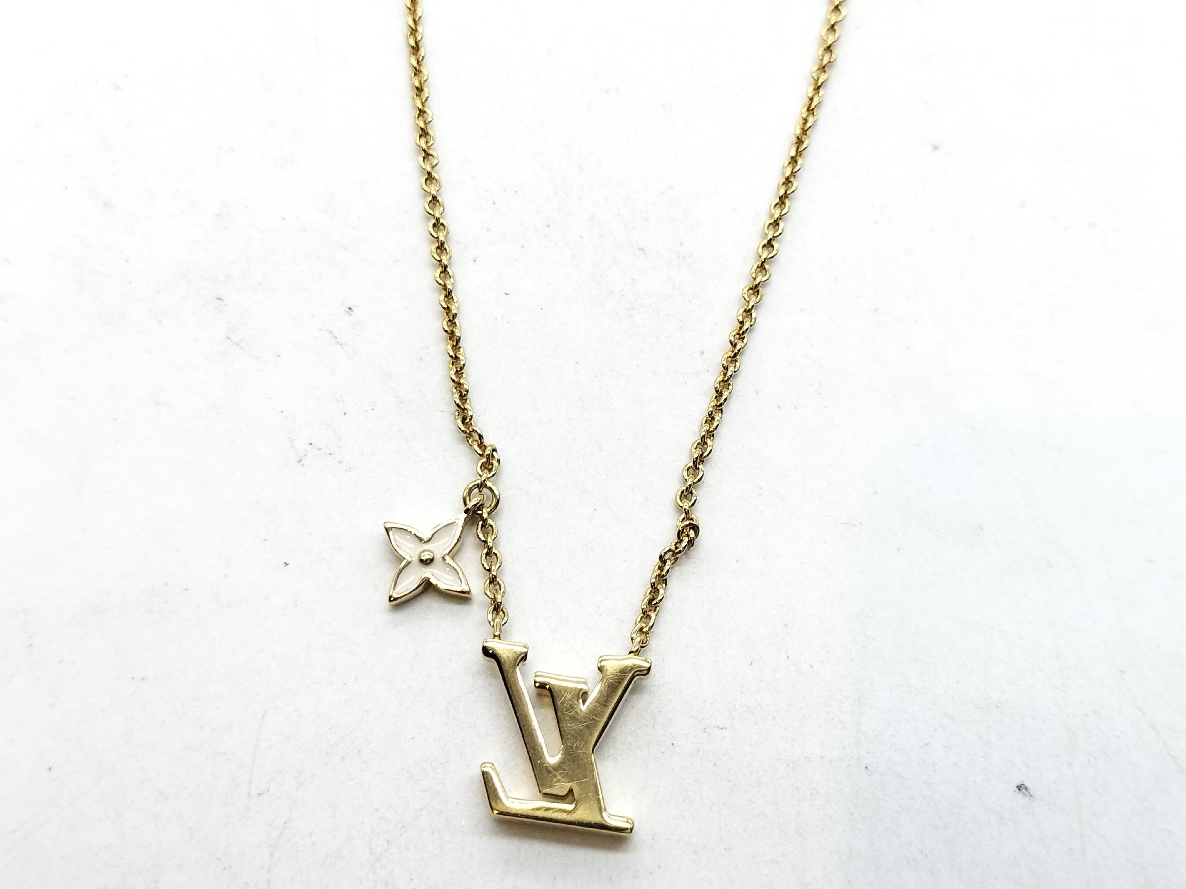 Iconic Enamel Necklace White Necklace — view 2
