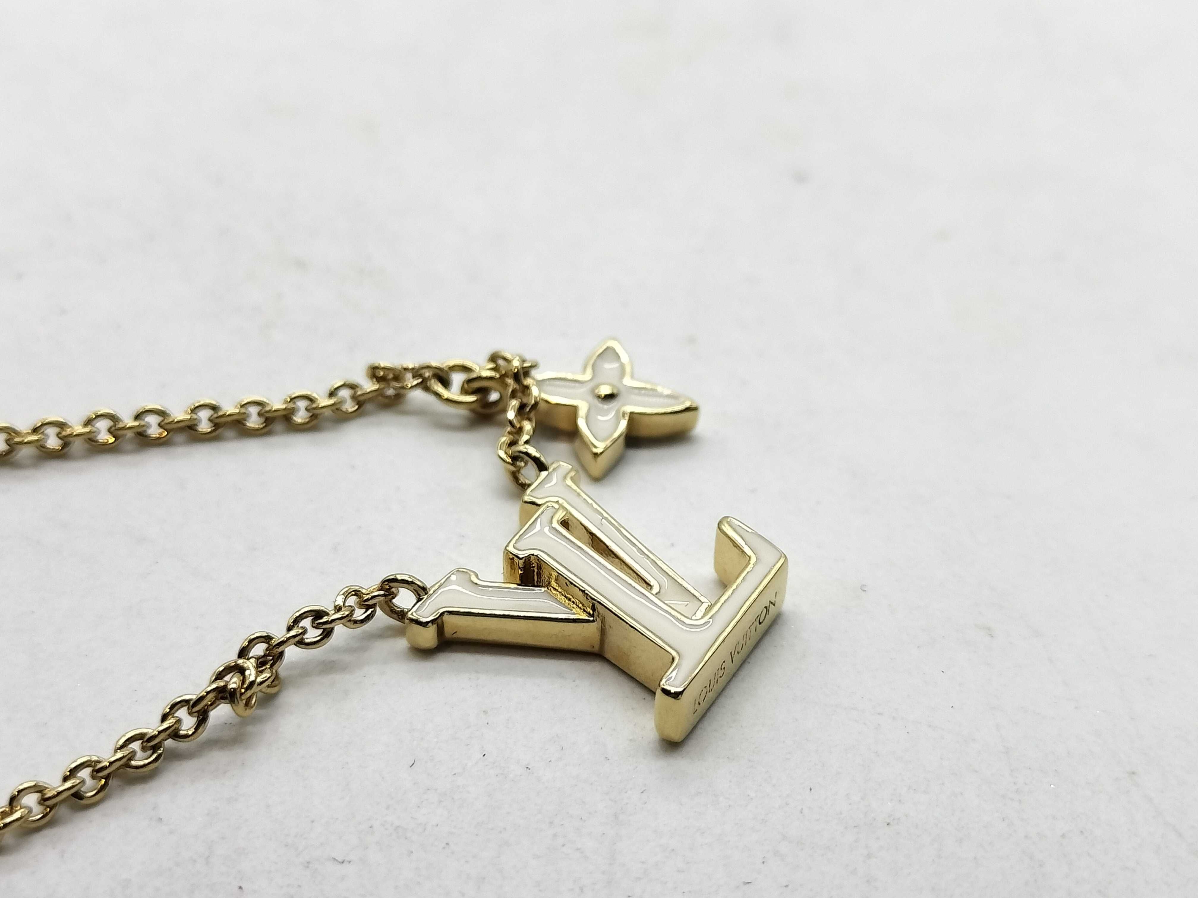 Iconic Enamel Necklace White Necklace — view 3