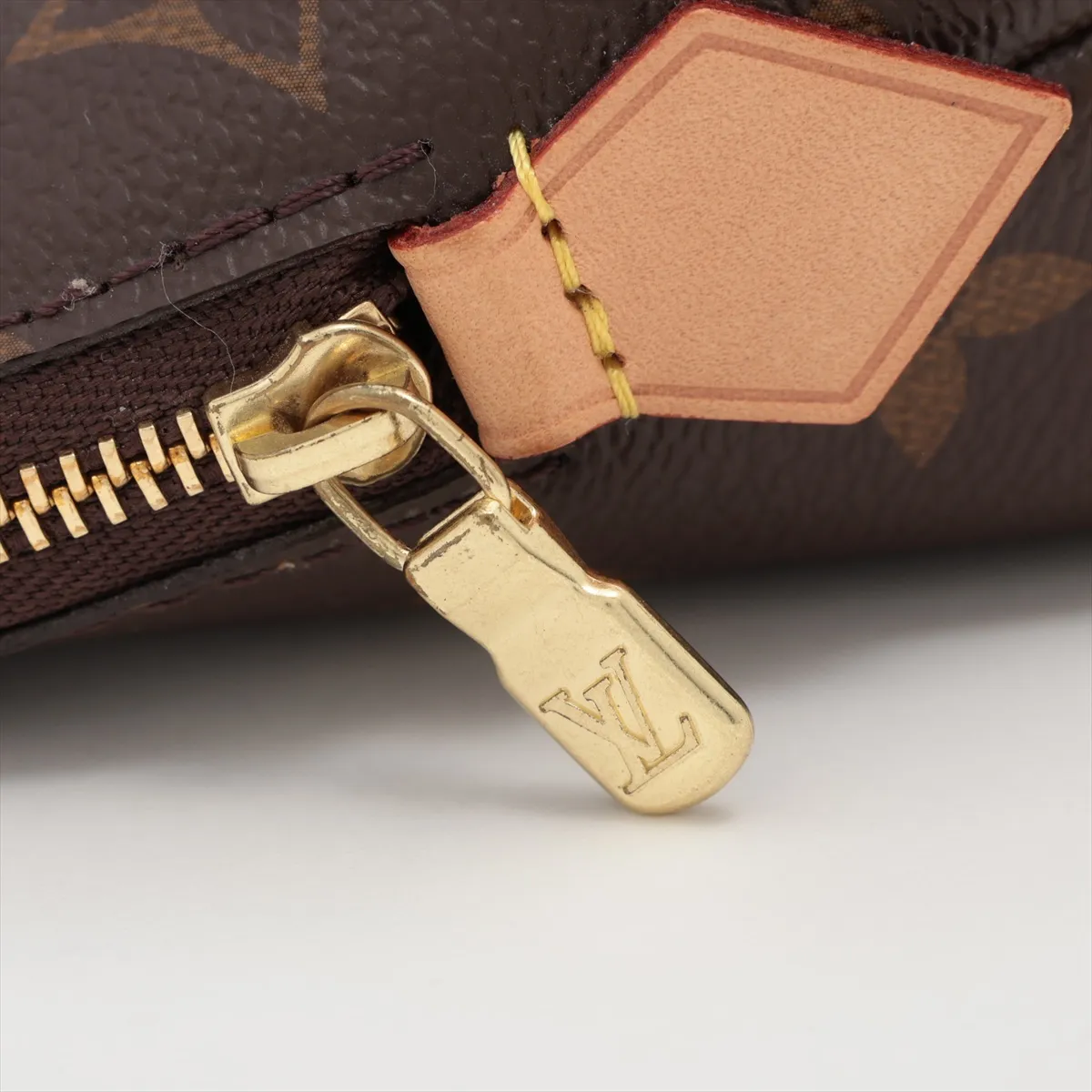 Monogram Pochette Cosmetic M47515 SR3240 Brown Pouch — view 7