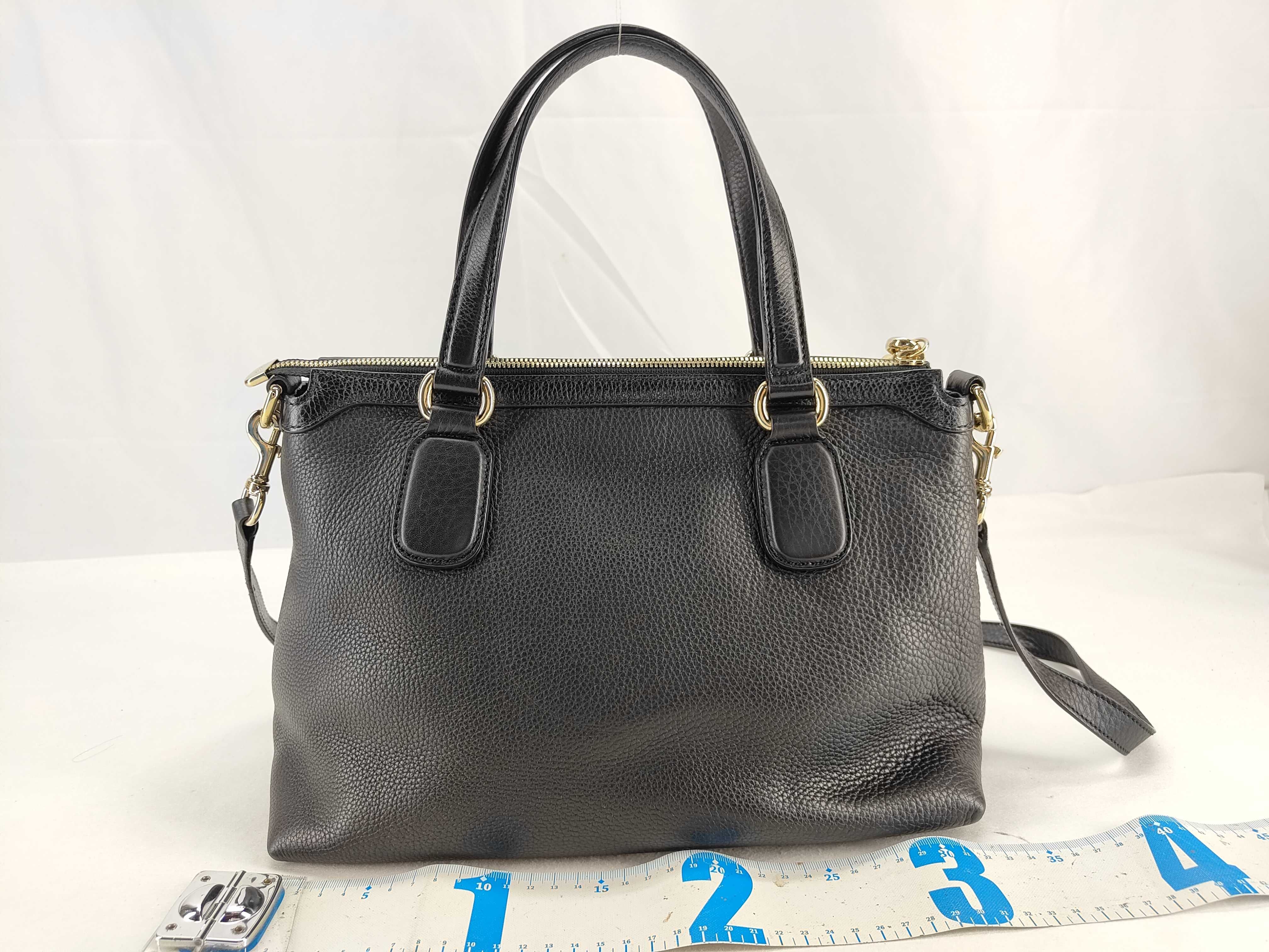 Soho 2-Way Shoulder Bag 308362 Black Handbag — view 2
