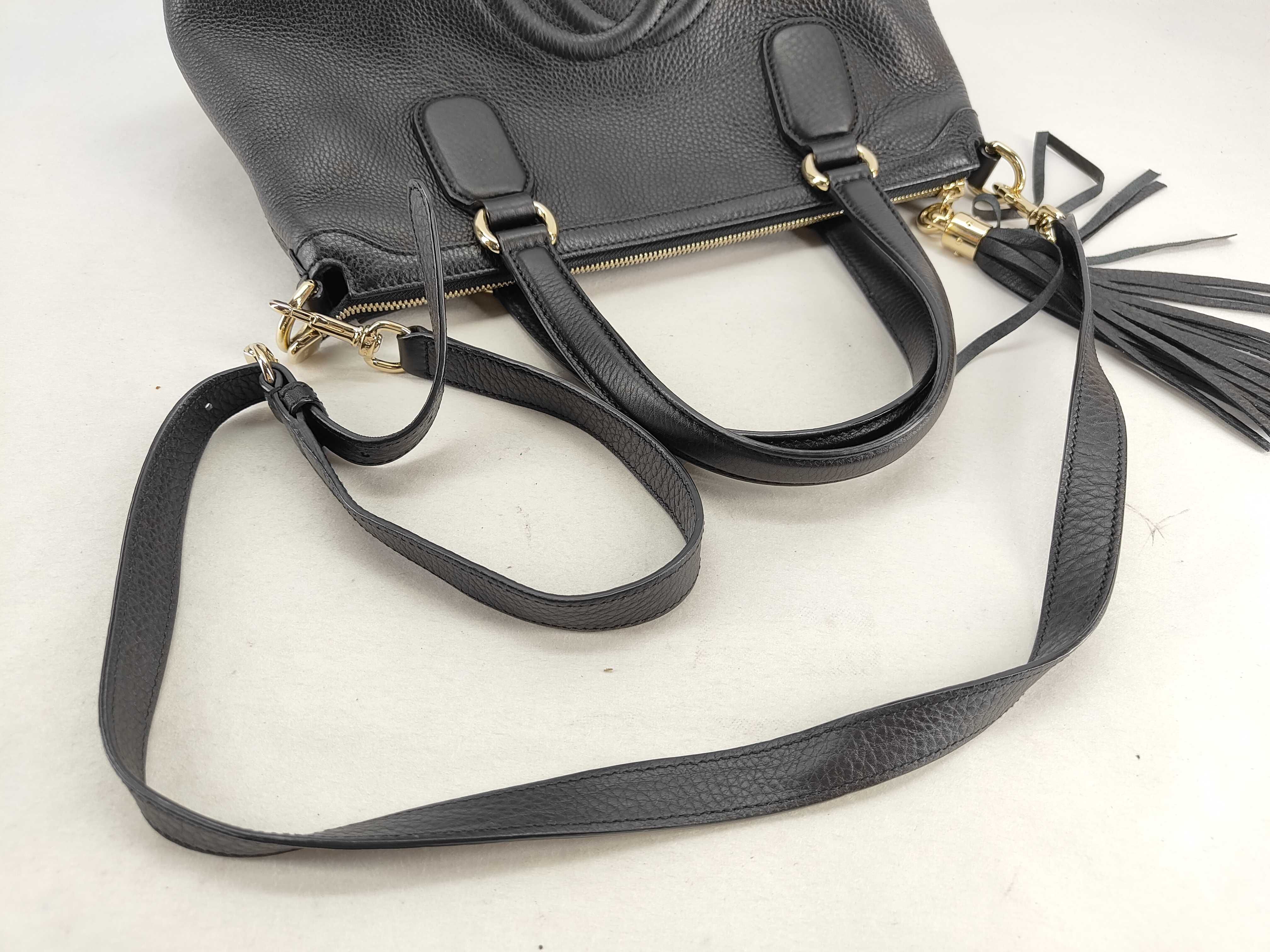 Soho 2-Way Shoulder Bag 308362 Black Handbag — view 4