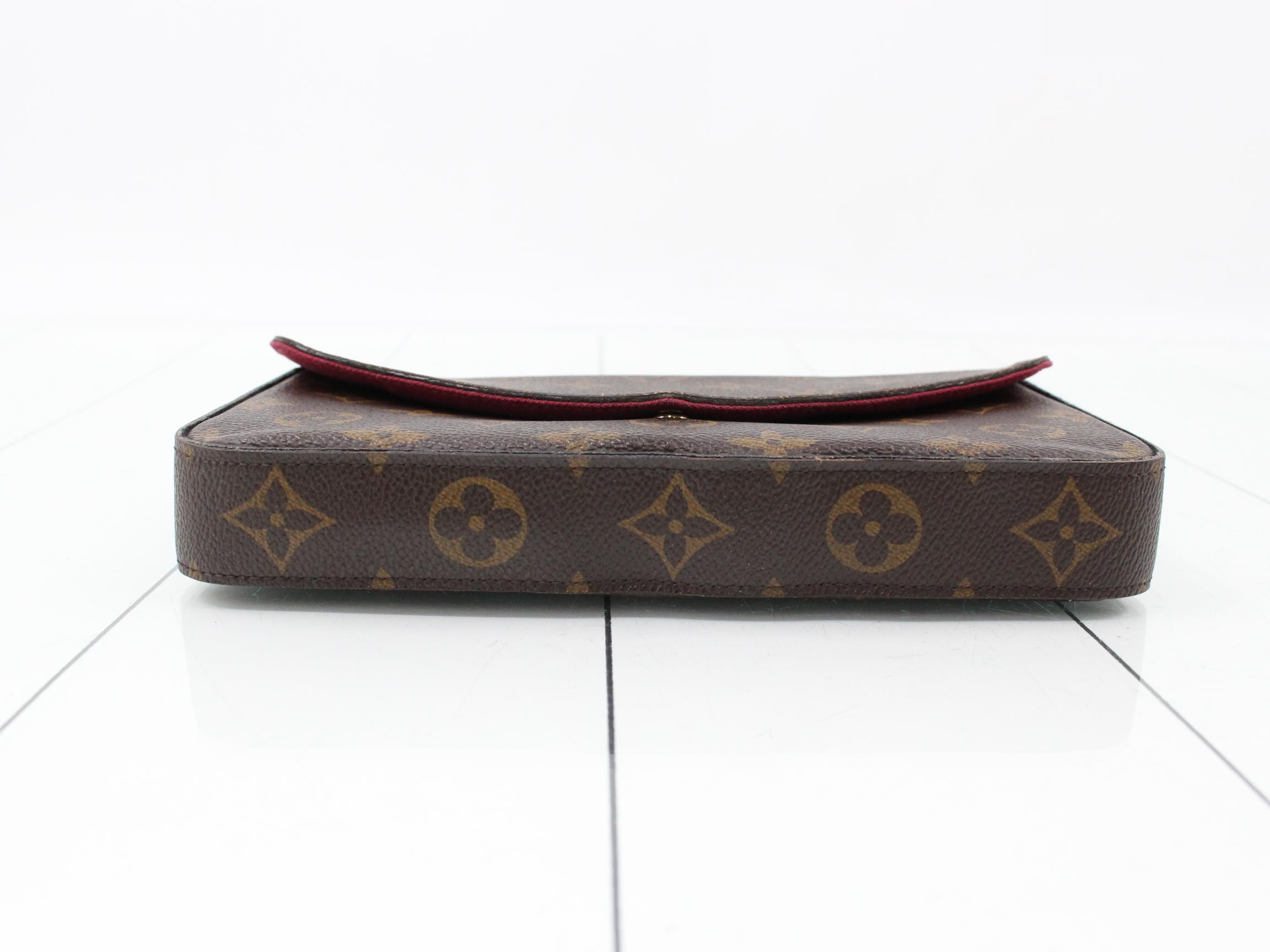 Pochette Felicie Monogram Chain Shoulder Bag — view 3