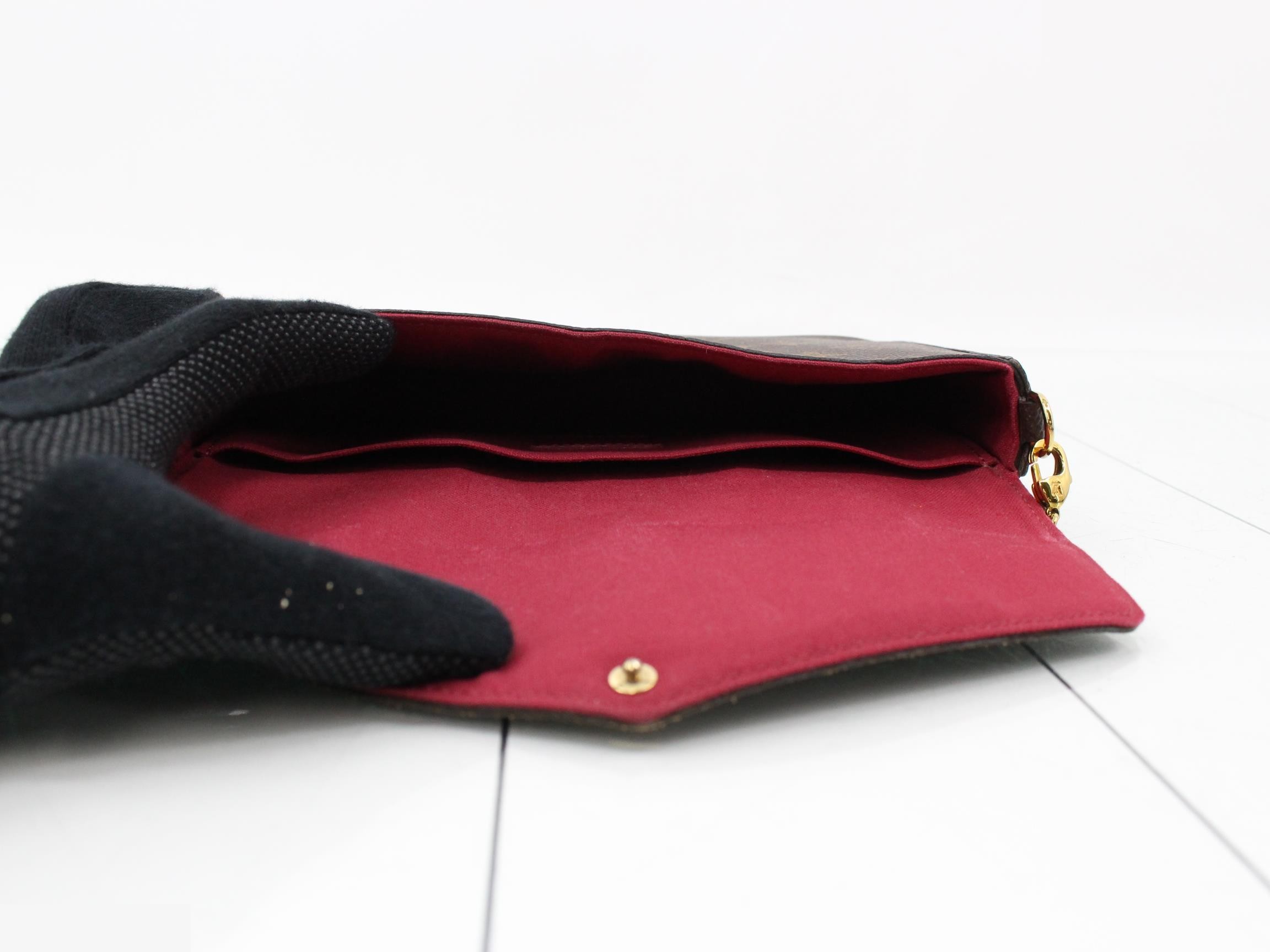 Pochette Felicie Monogram Chain Shoulder Bag — view 4