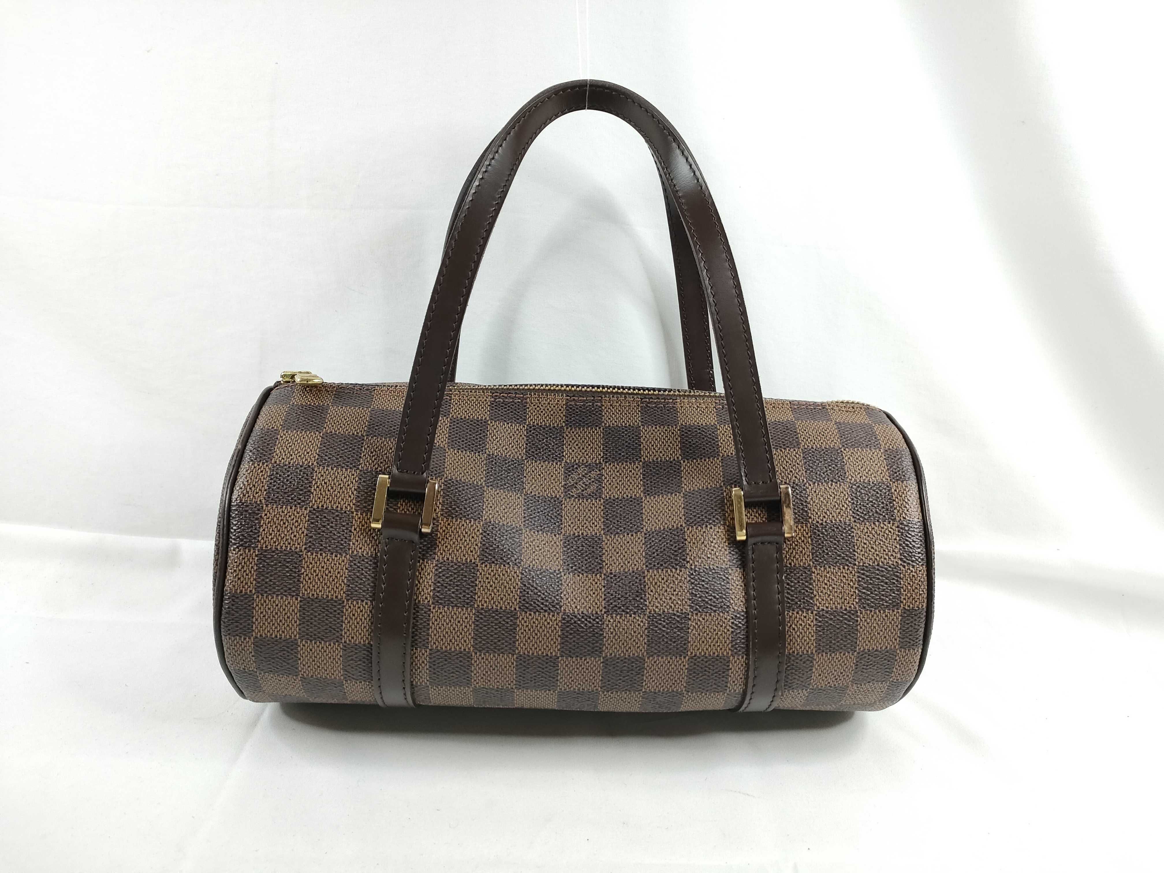 Damier Papillon PM N51304 DU0095 Brown Handbag
