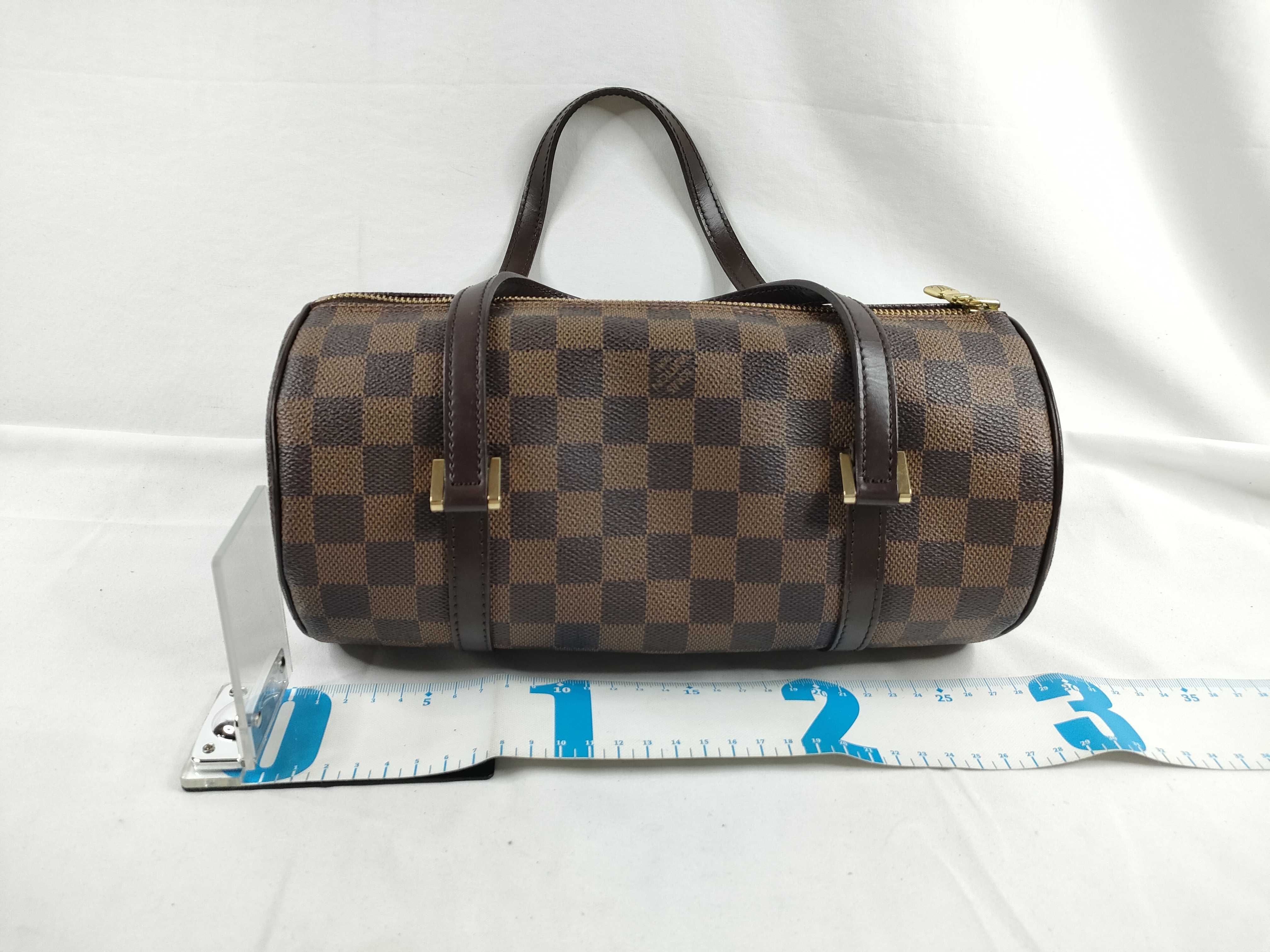 Damier Papillon PM N51304 DU0095 Brown Handbag — view 2