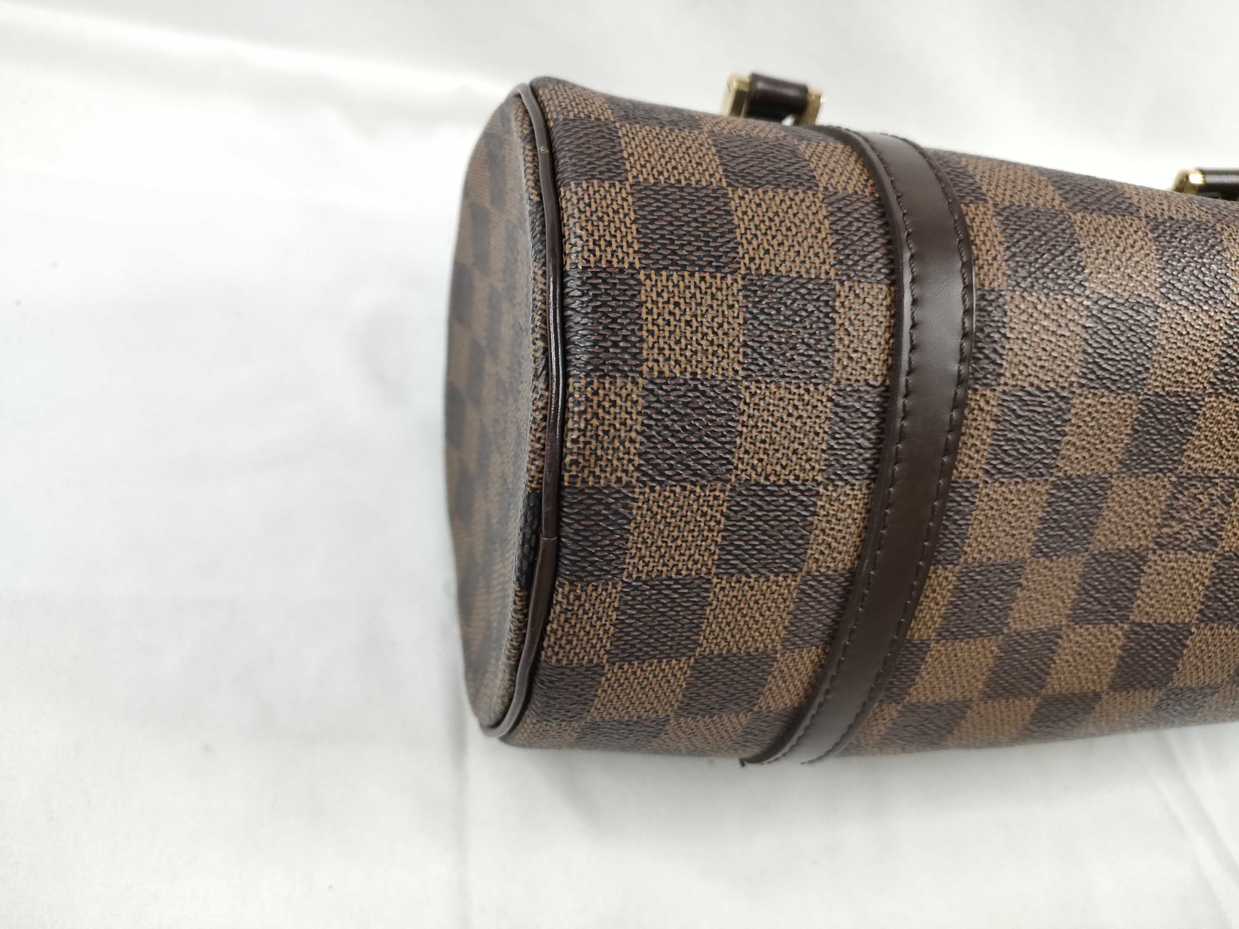 Damier Papillon PM N51304 DU0095 Brown Handbag — view 3