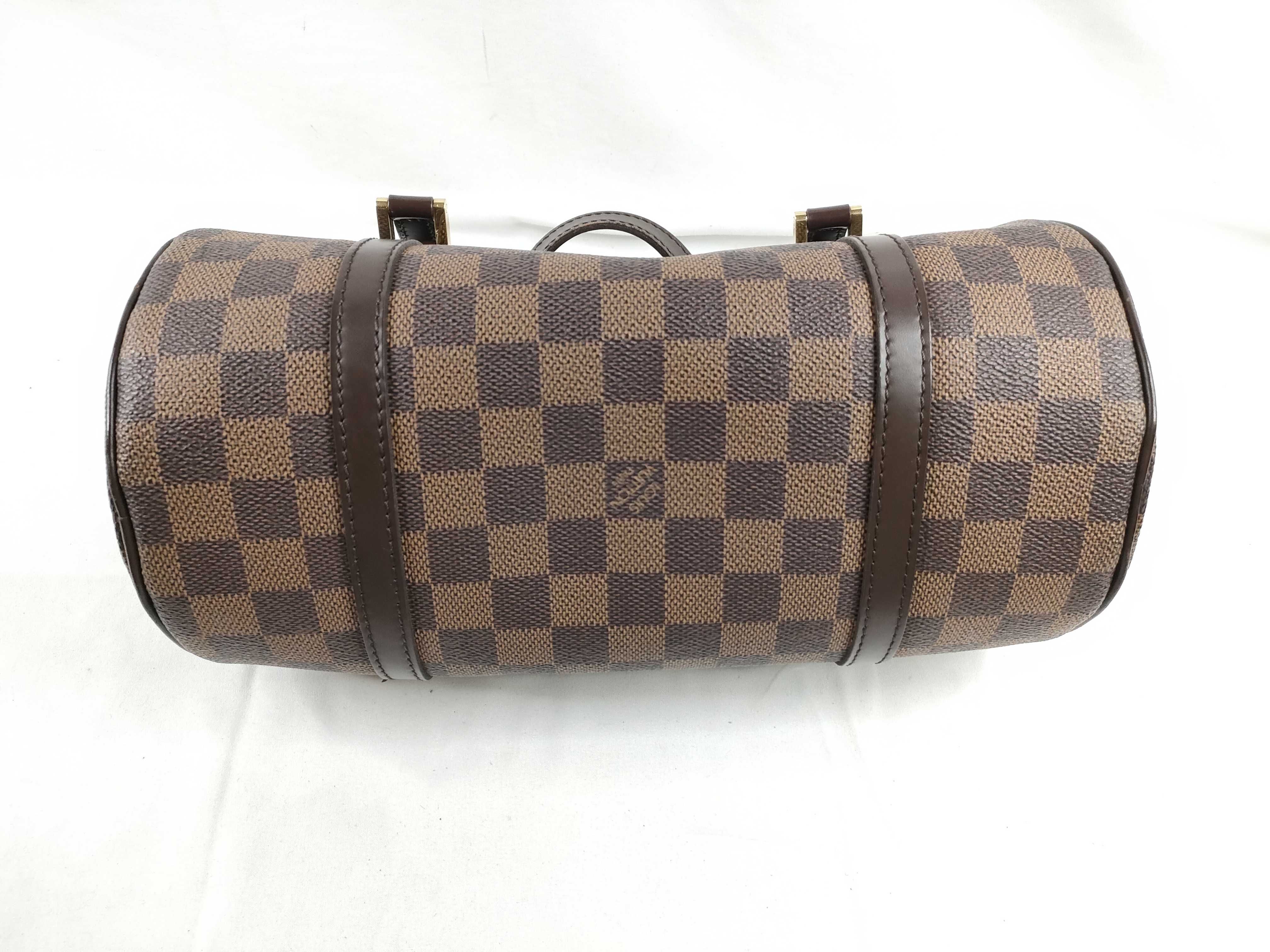 Damier Papillon PM N51304 DU0095 Brown Handbag — view 4
