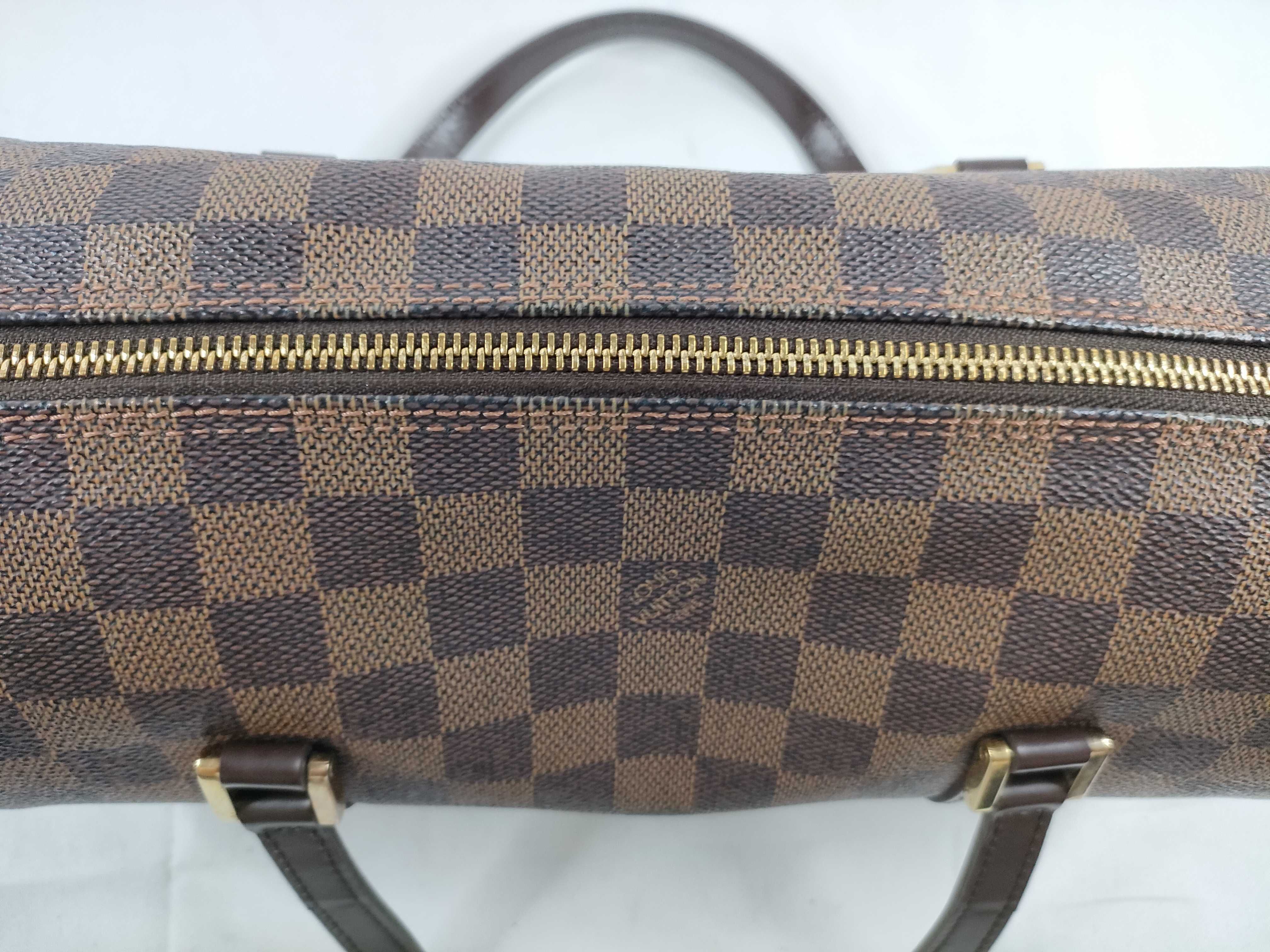 Damier Papillon PM N51304 DU0095 Brown Handbag — view 8