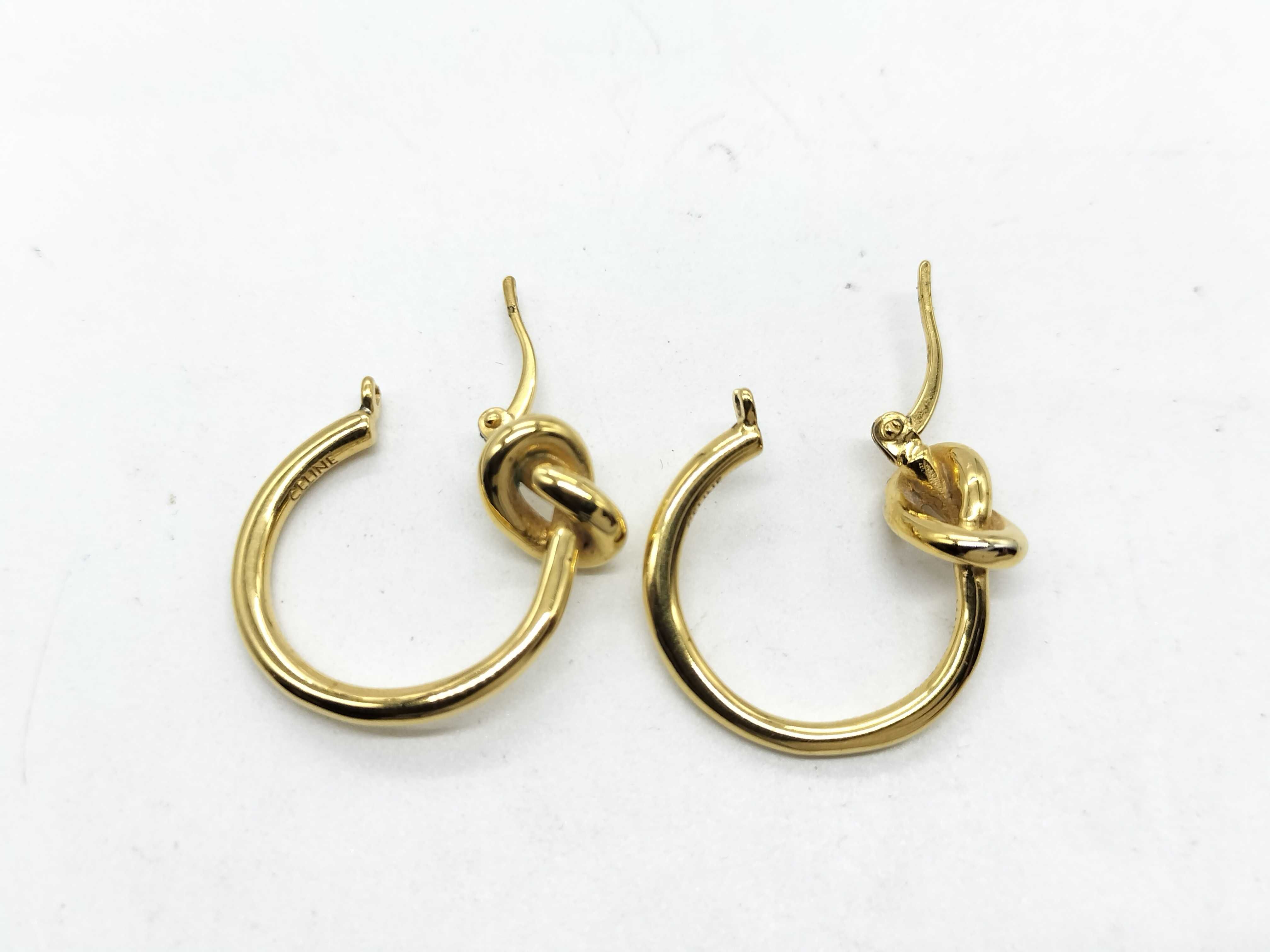 Knot Small Hoop Earrings — view 5