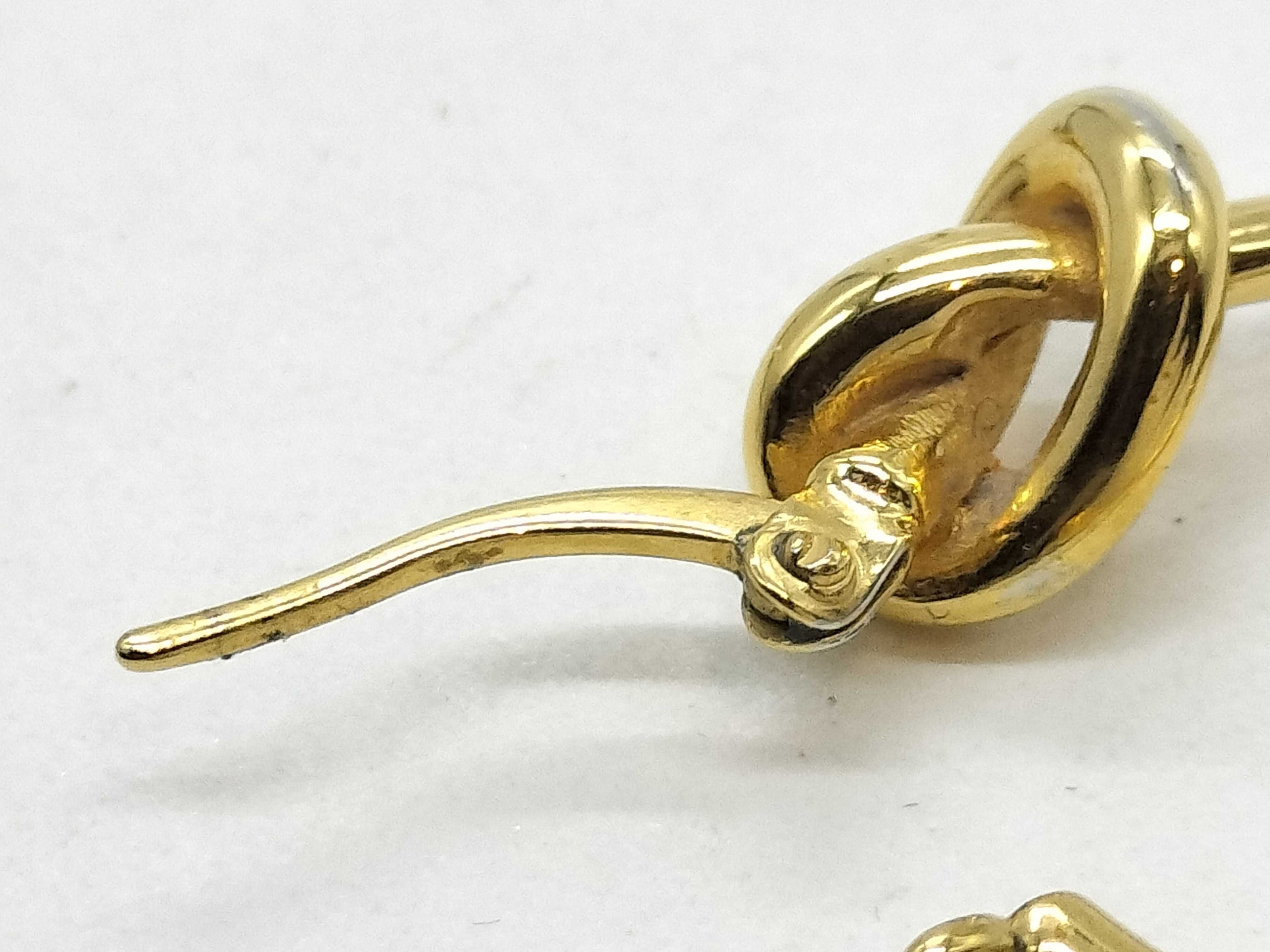 Knot Small Hoop Earrings — view 7