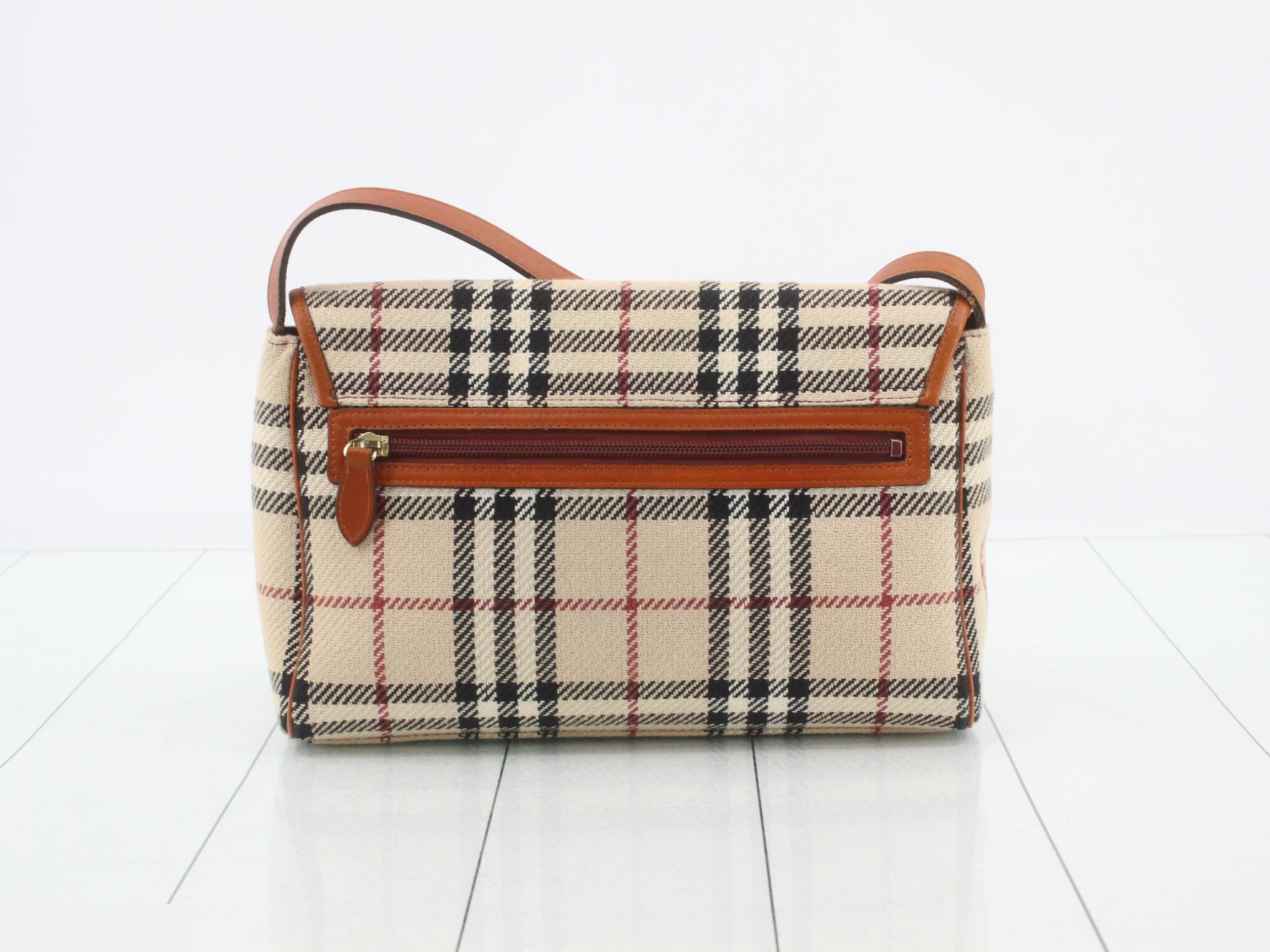 Check Shoulder Bag — view 2