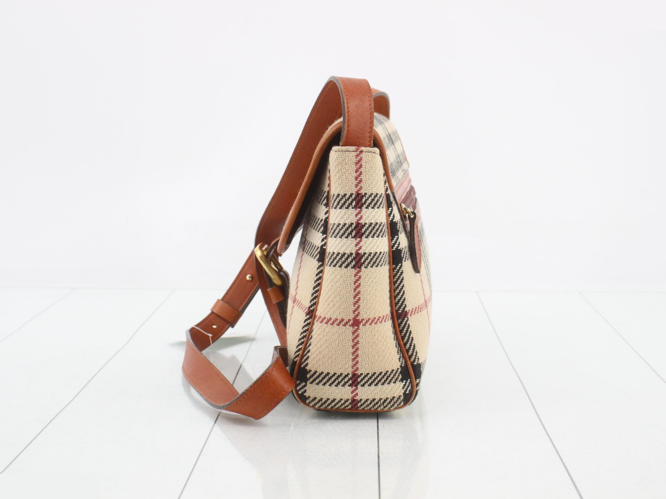 Check Shoulder Bag — view 3