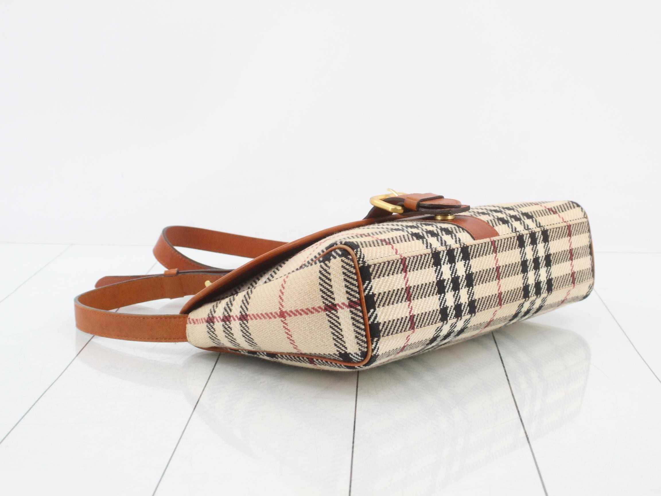 Check Shoulder Bag — view 5