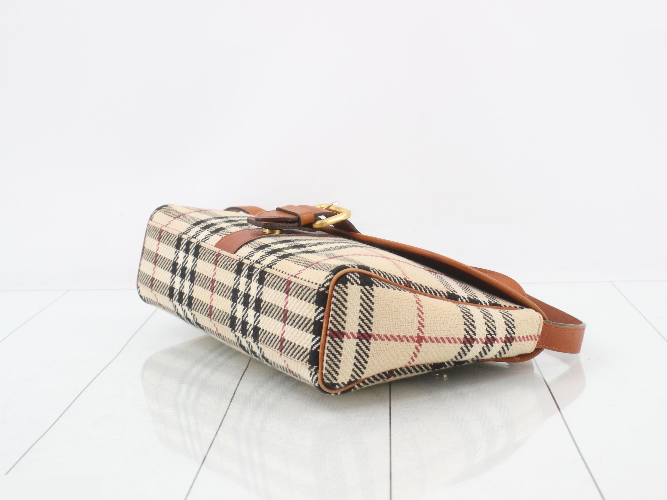 Check Shoulder Bag — view 6