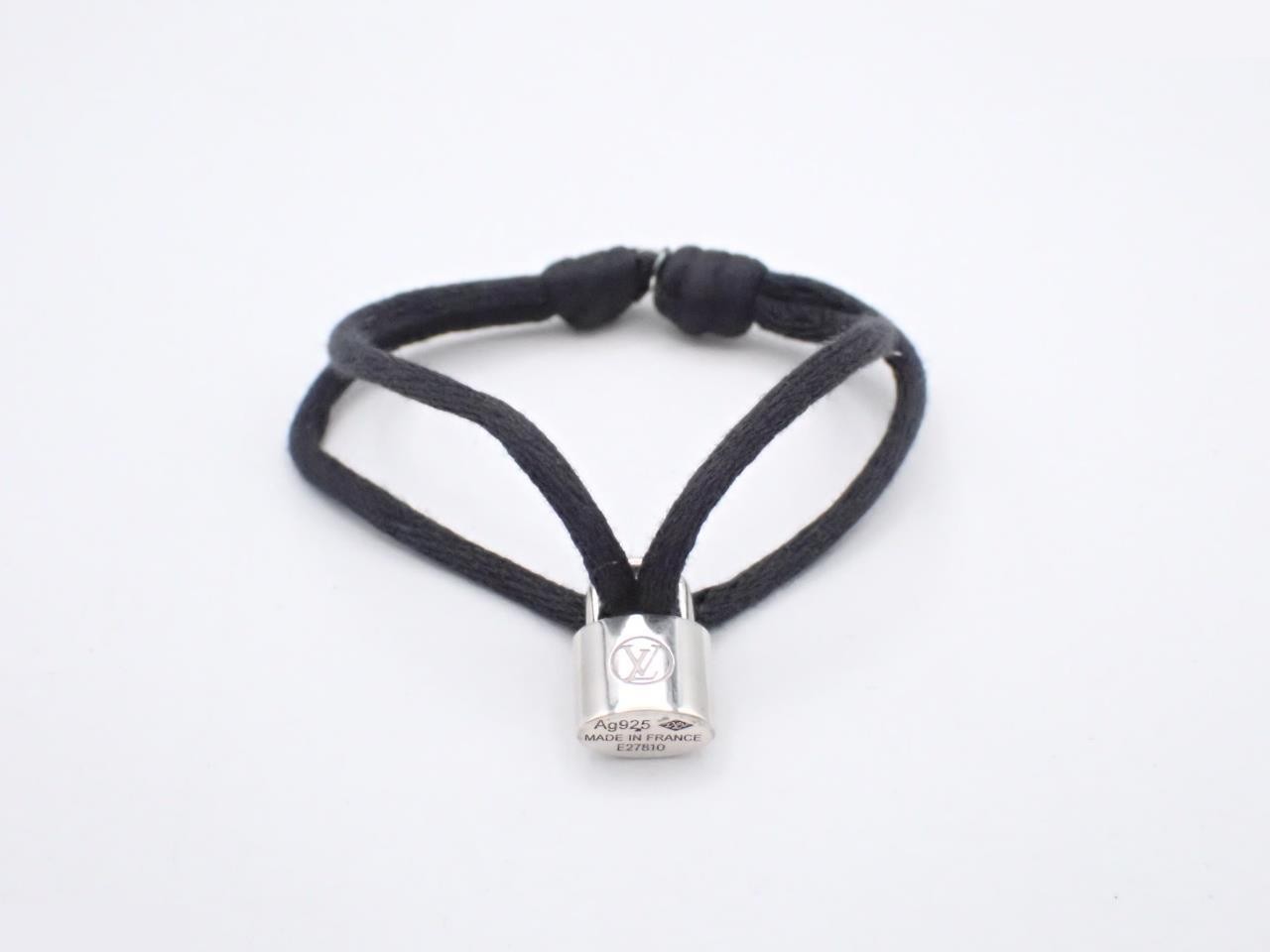 Lv Padlock Bracelet 925/5.0g Arm circumference approx. 22cm