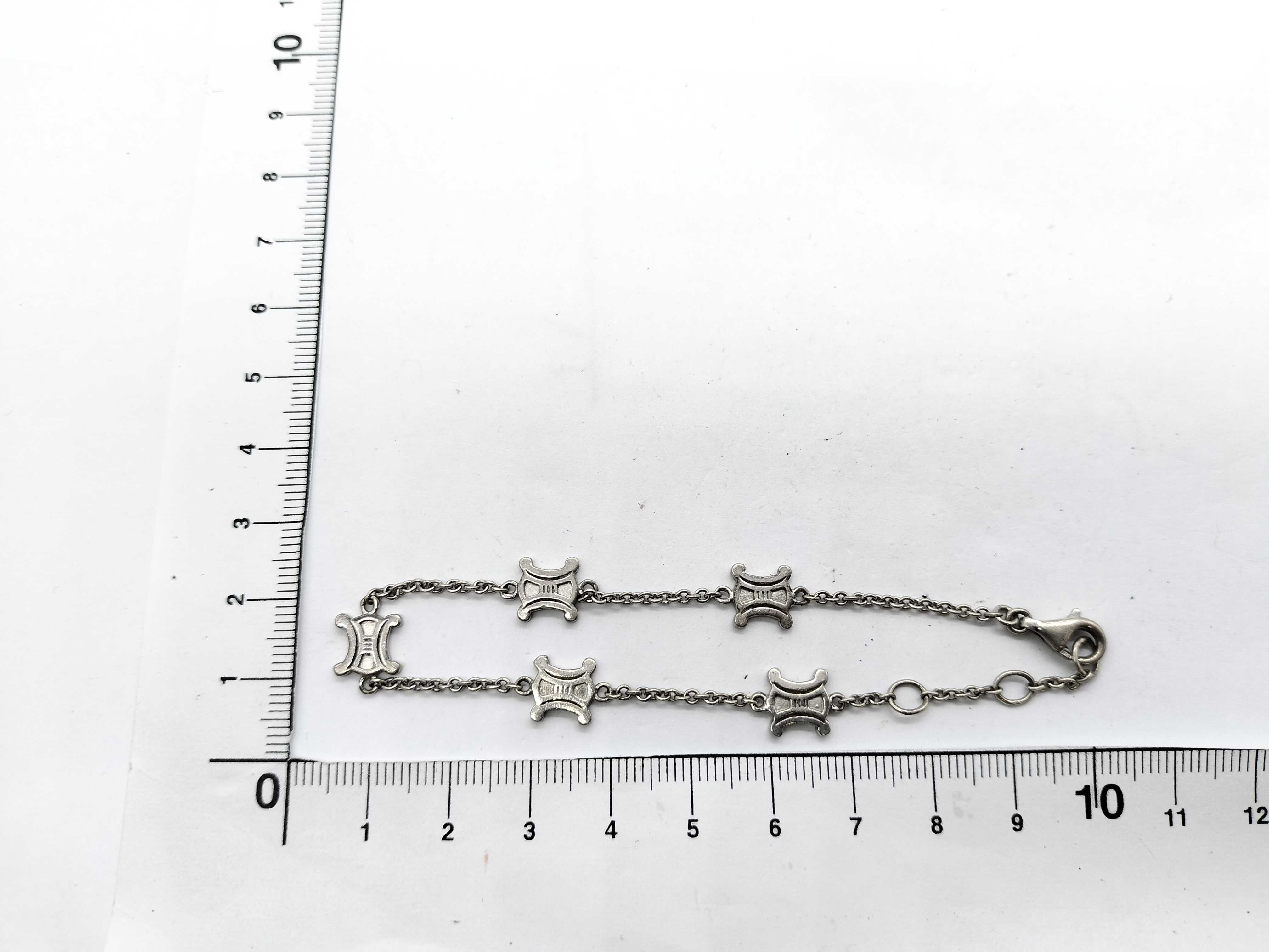 Triomphe Bracelet, Silver Bracelet/Bangle — view 7