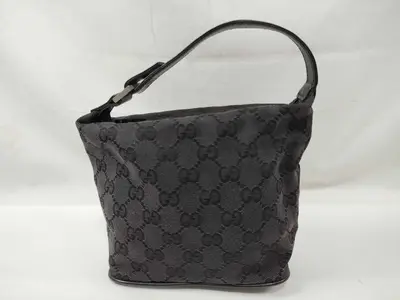 GG canvas handbag, canvas handbag, pouch
