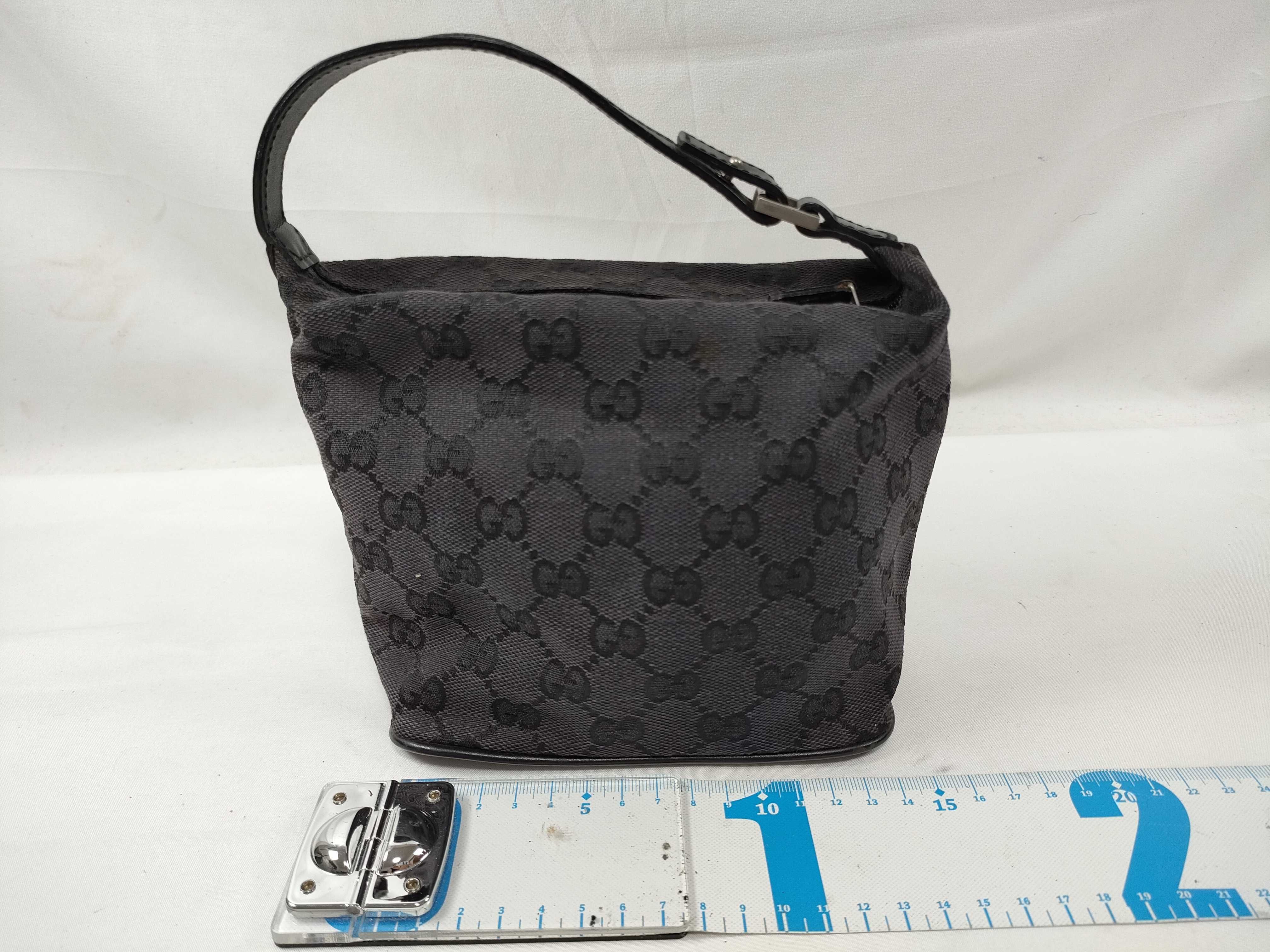 GG canvas handbag, canvas handbag, pouch — view 2