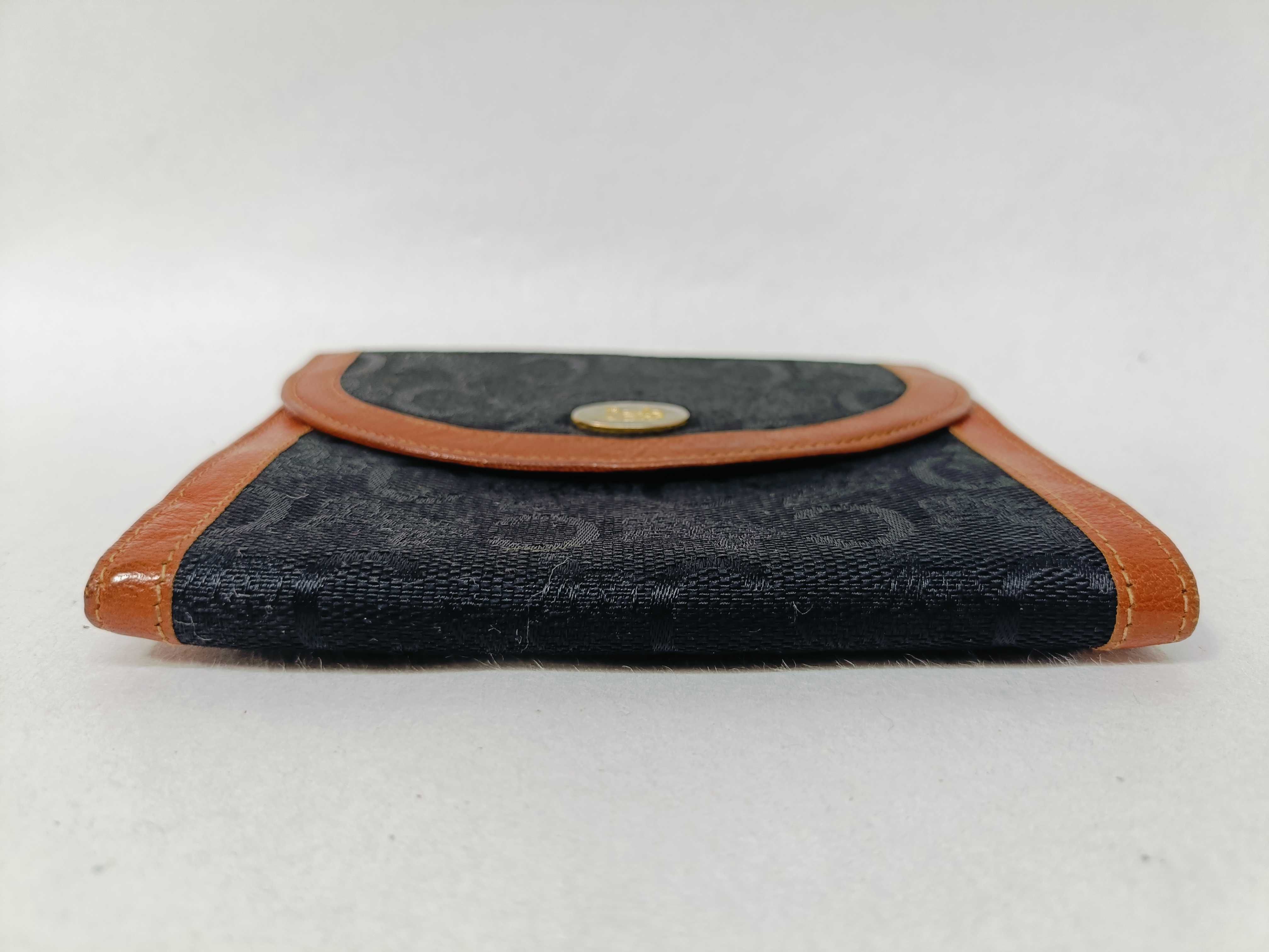 C Macadam Leather x Canvas Folding Wallet — view 5