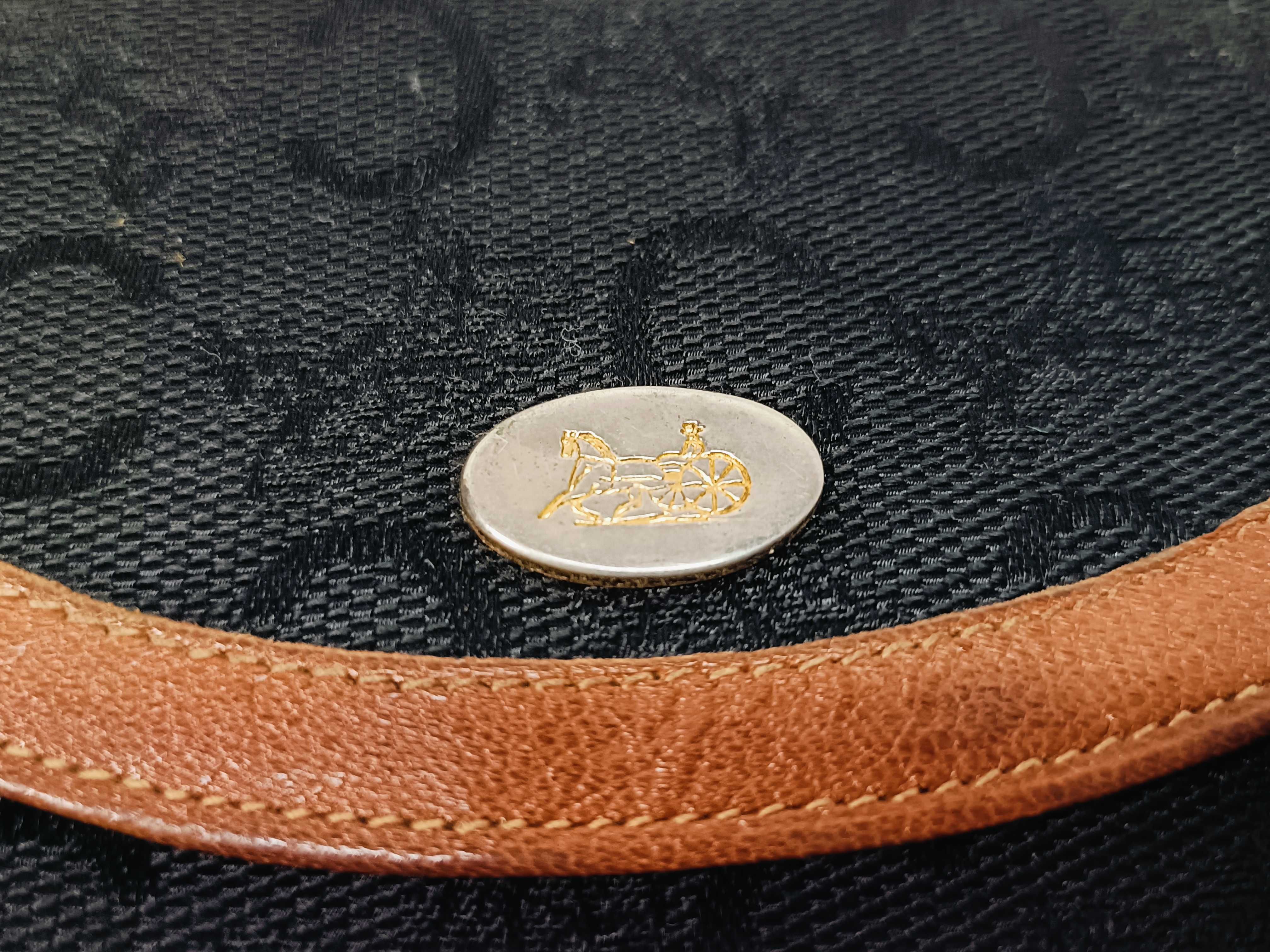 C Macadam Leather x Canvas Folding Wallet — view 7