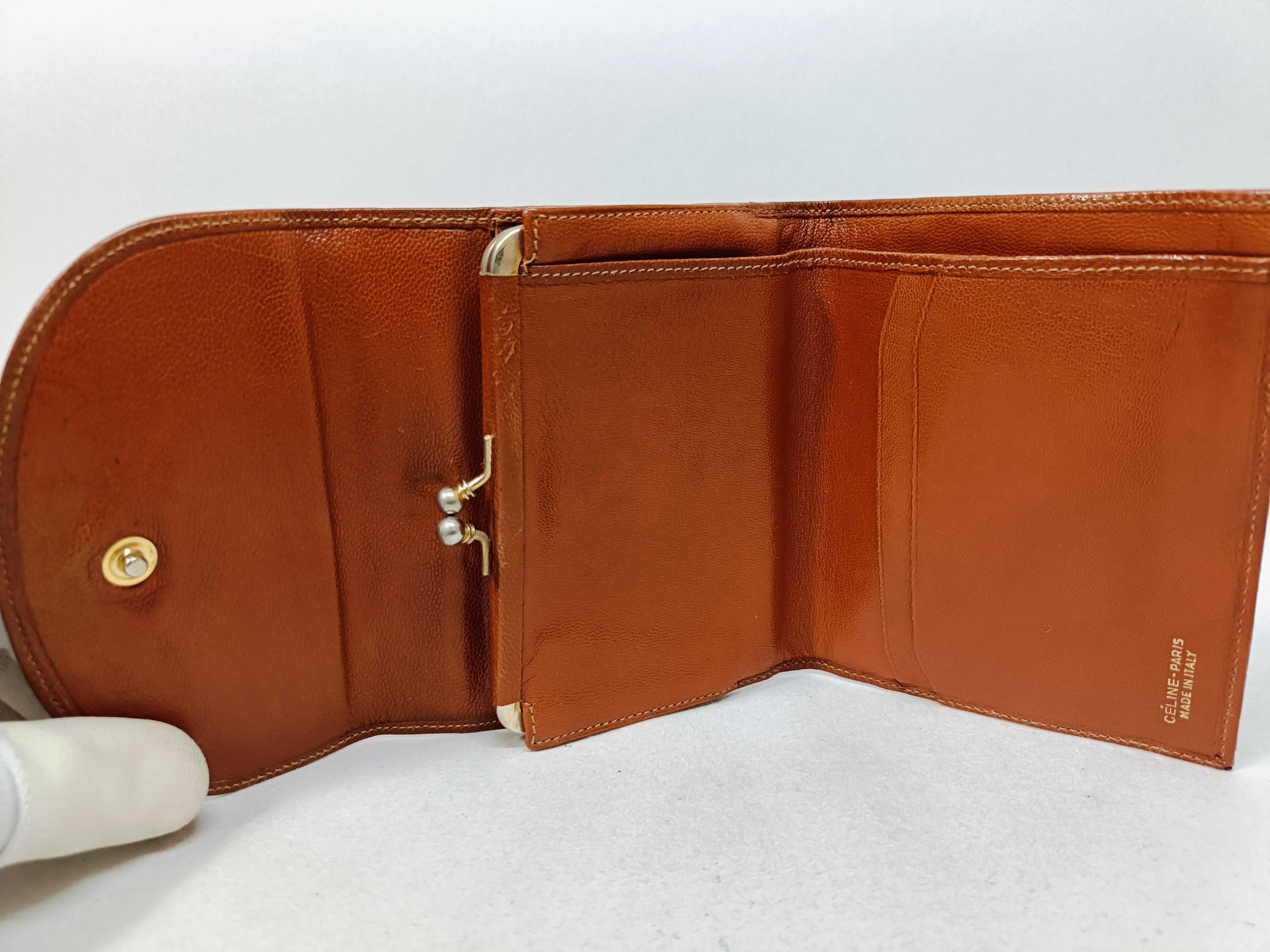 C Macadam Leather x Canvas Folding Wallet — view 8