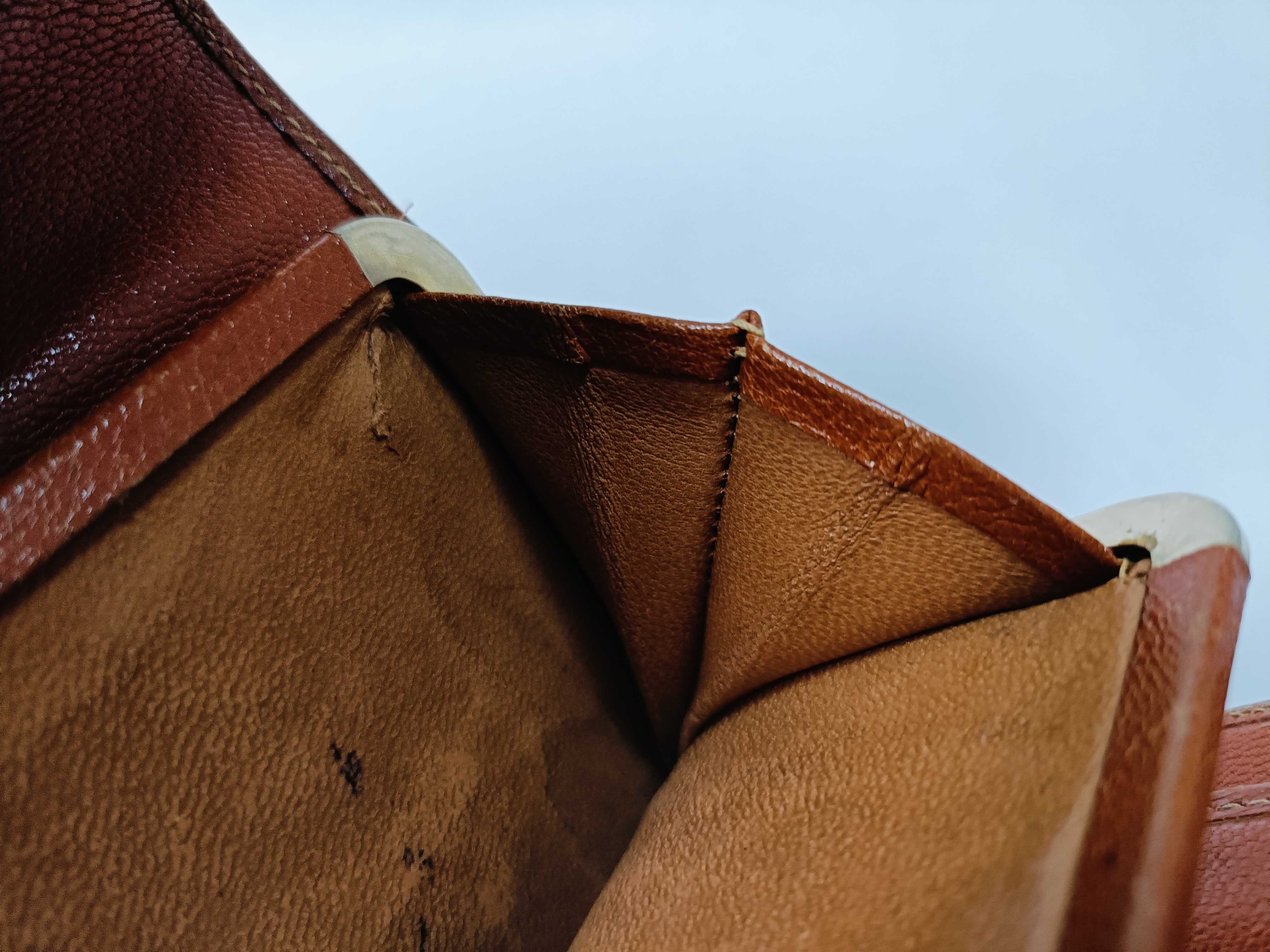 C Macadam Leather x Canvas Folding Wallet — view 10