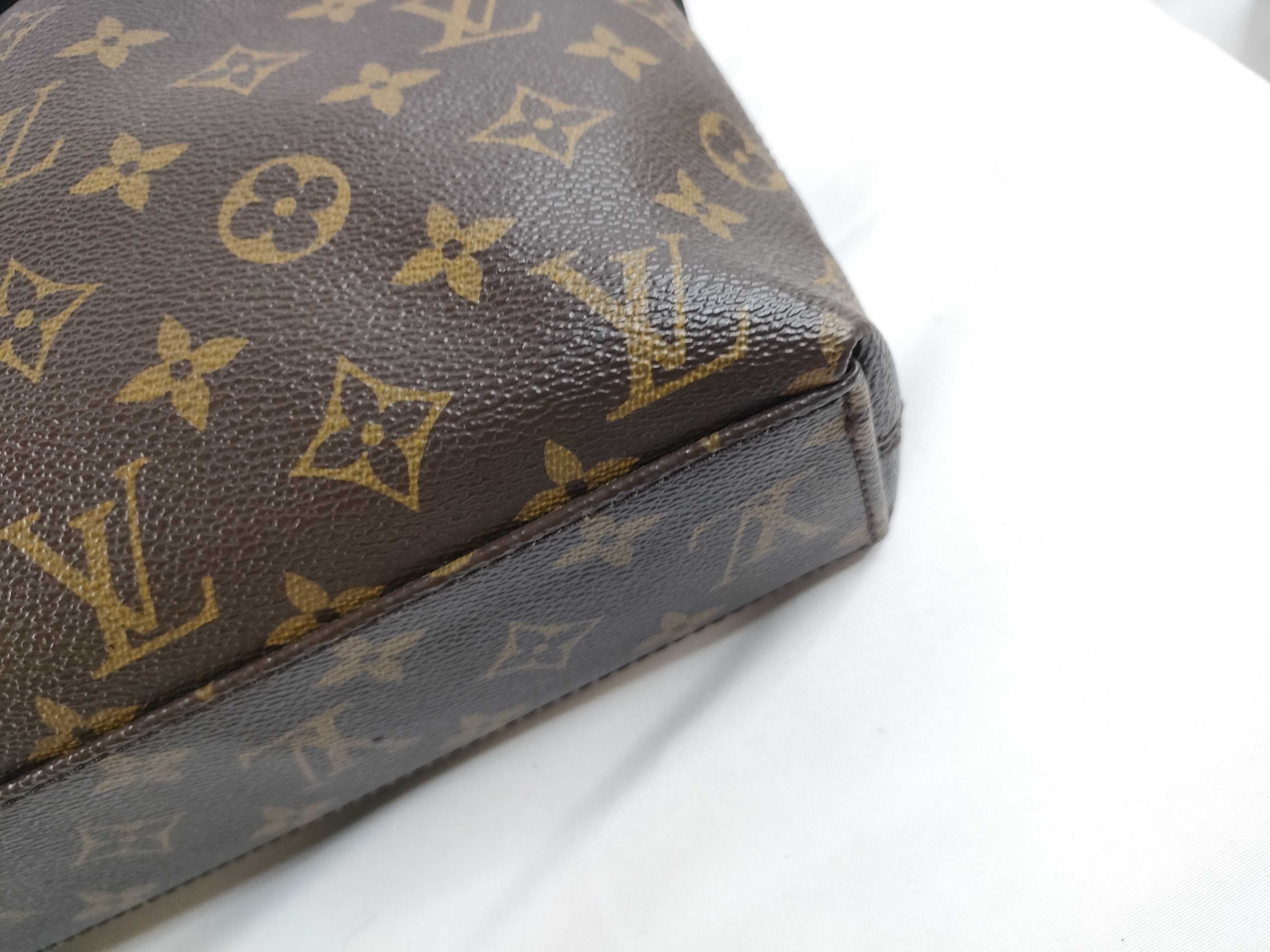 Monogram Macassar Porte Documents Jour M40868 SR3173 Handbag — view 5