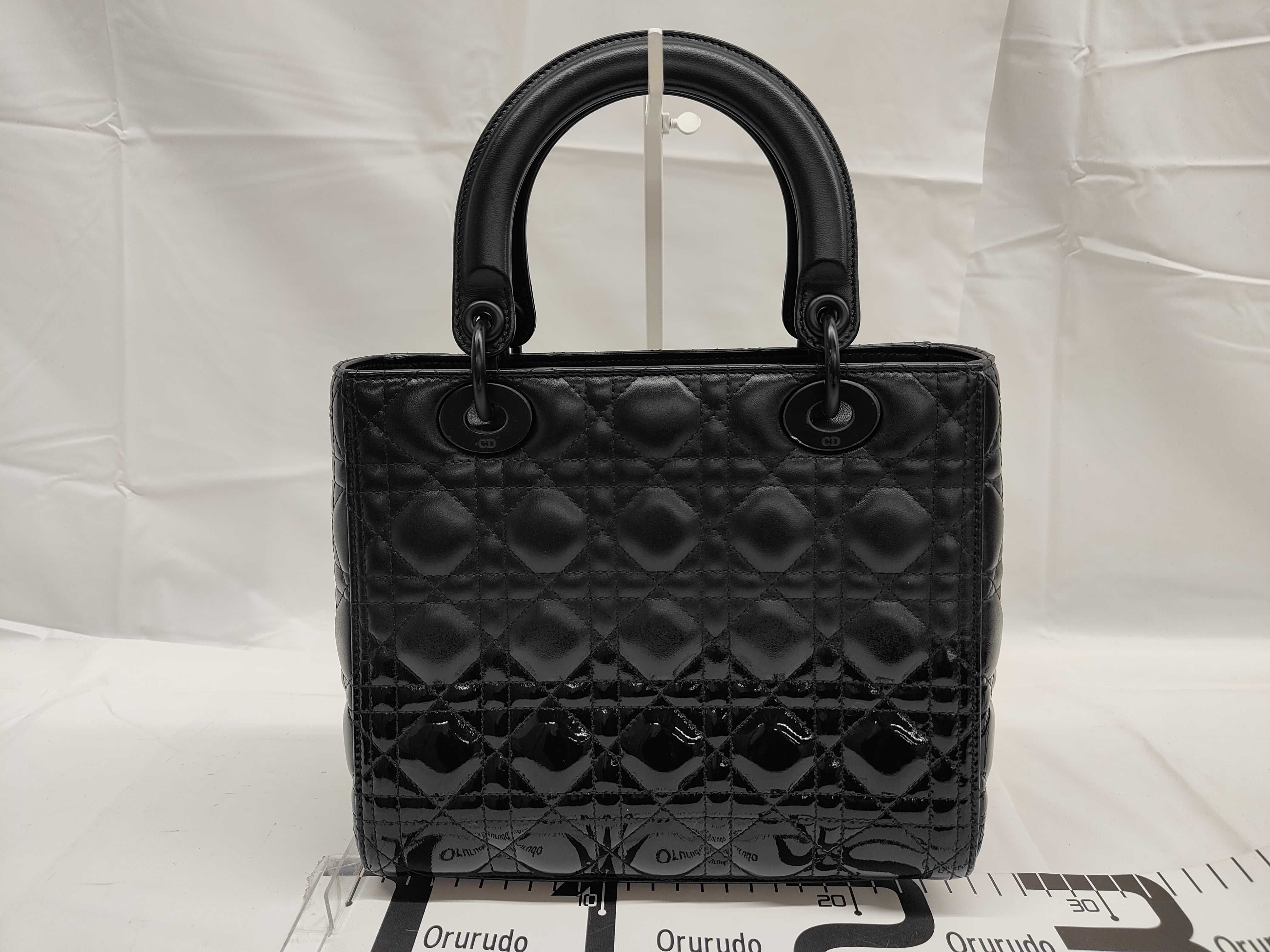 Christian Lady Dior Cannage 2-way Handbag — view 2