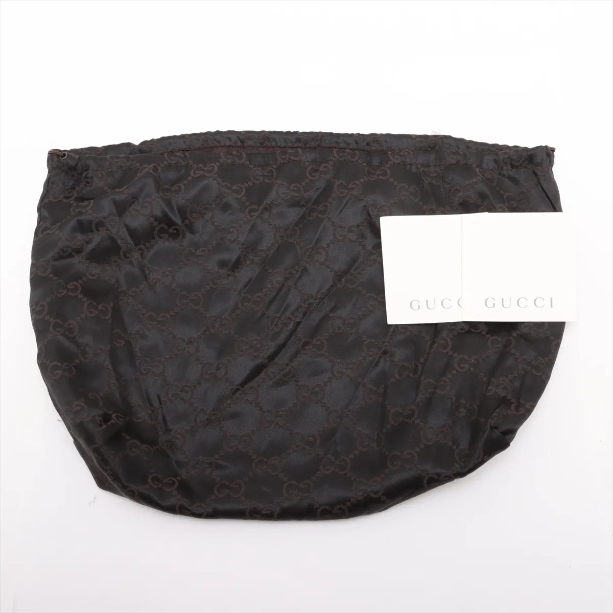 GG Canvas x Leather Shoulder Bag Black 92736 — view 13