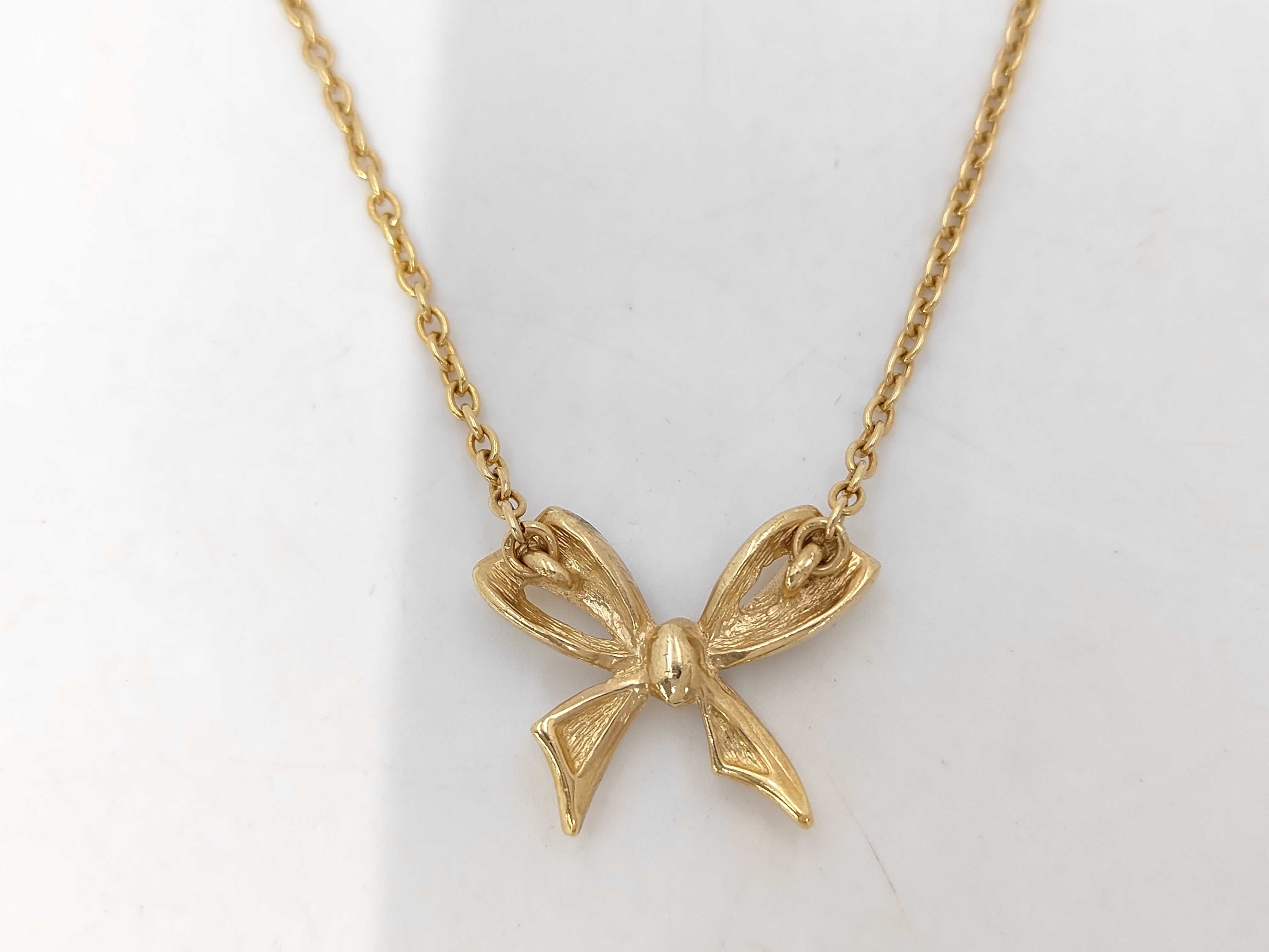 Ribbon Stone Gold NC Necklace — view 2