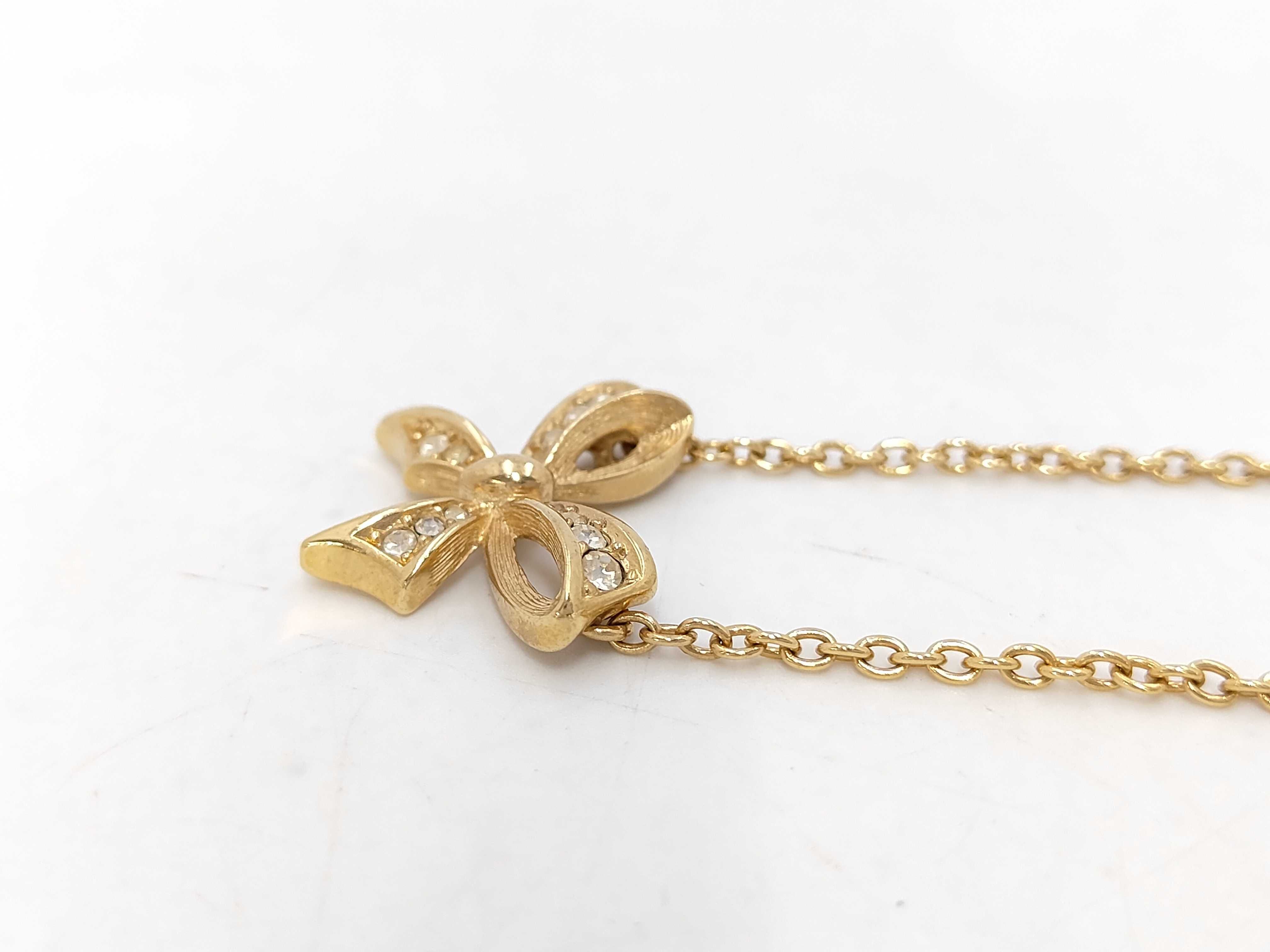 Ribbon Stone Gold NC Necklace — view 3
