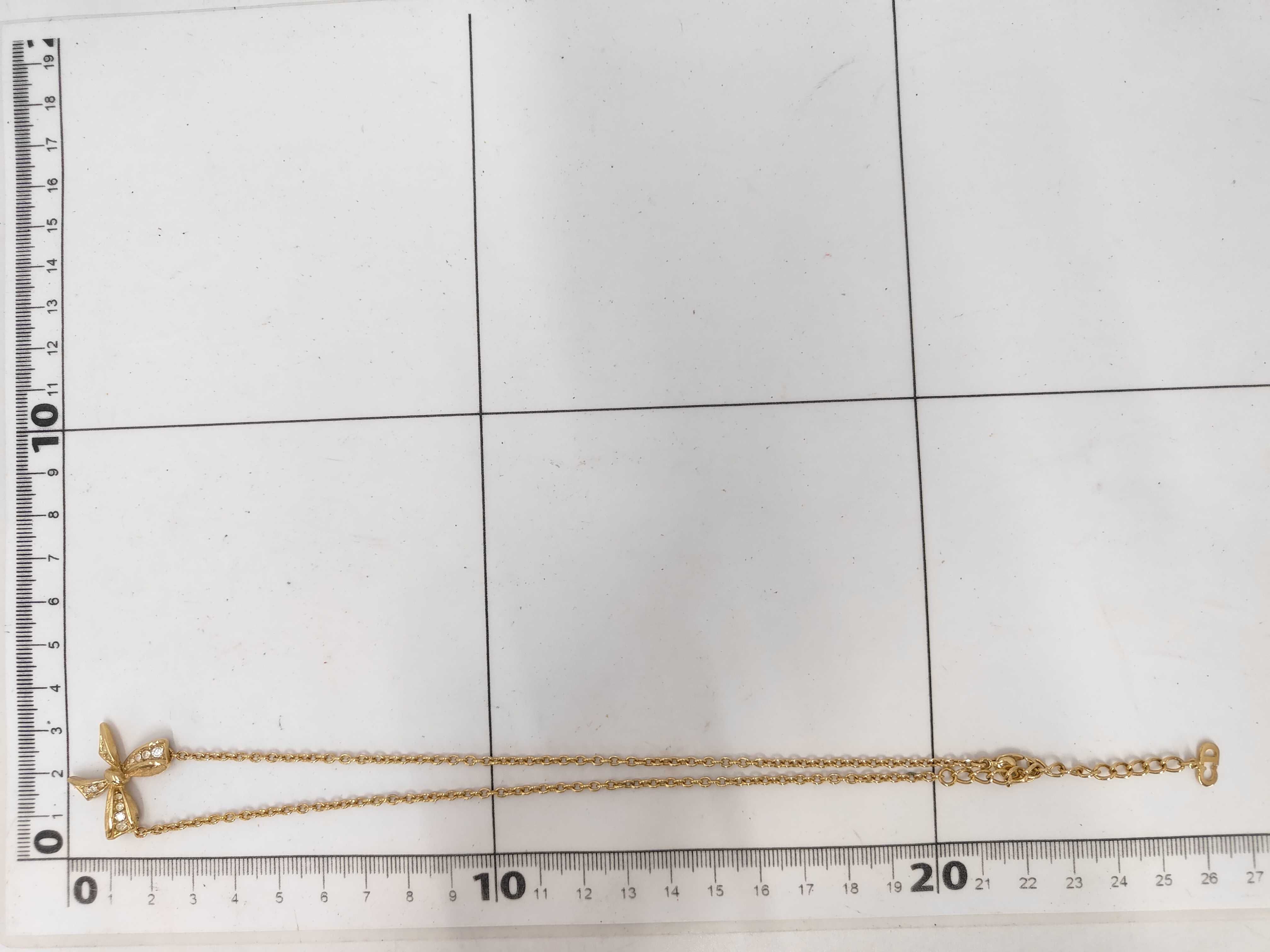 Ribbon Stone Gold NC Necklace — view 5