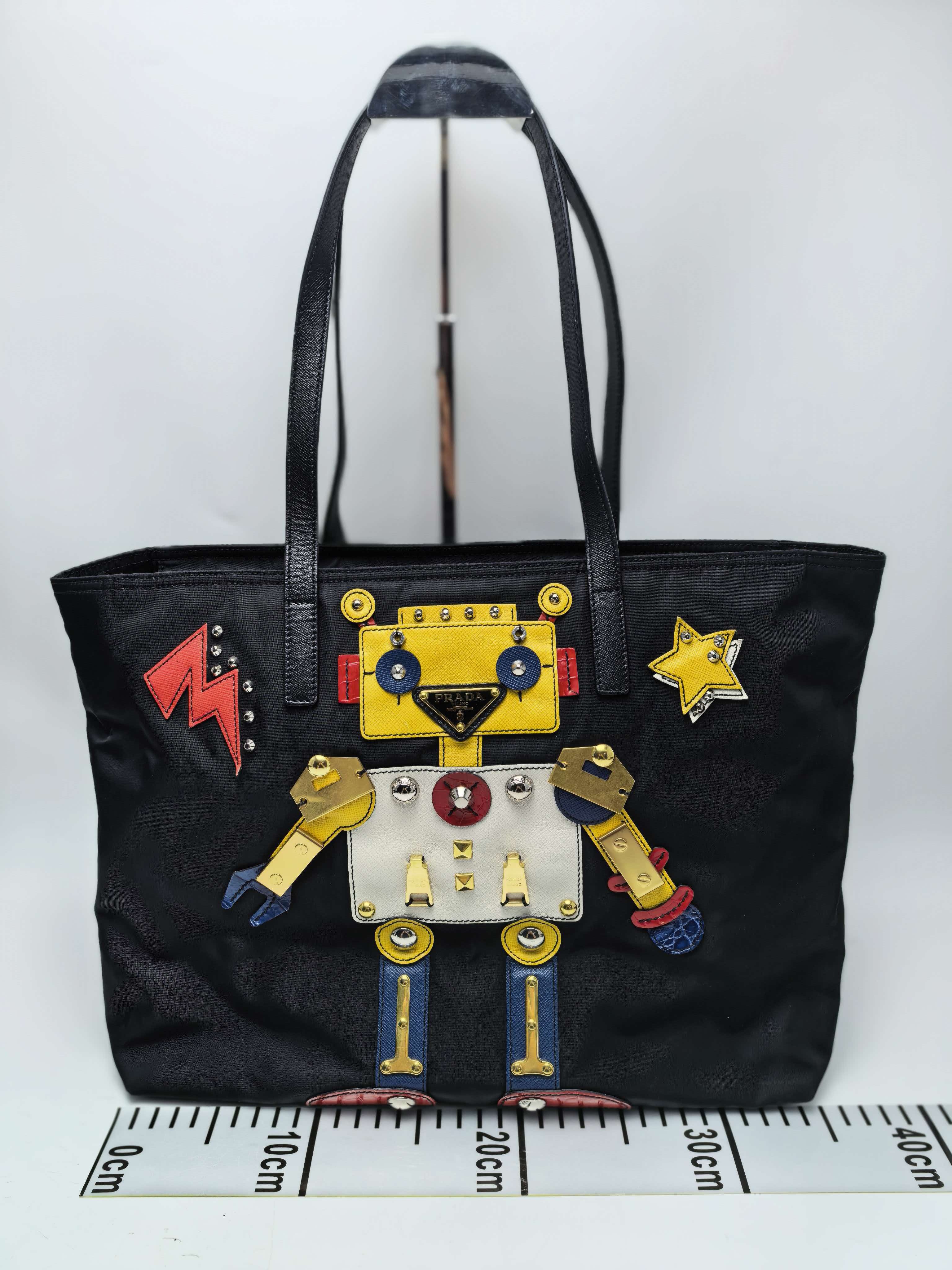 【*Shipped from: China*】PRADA Robot Nylon Handbag