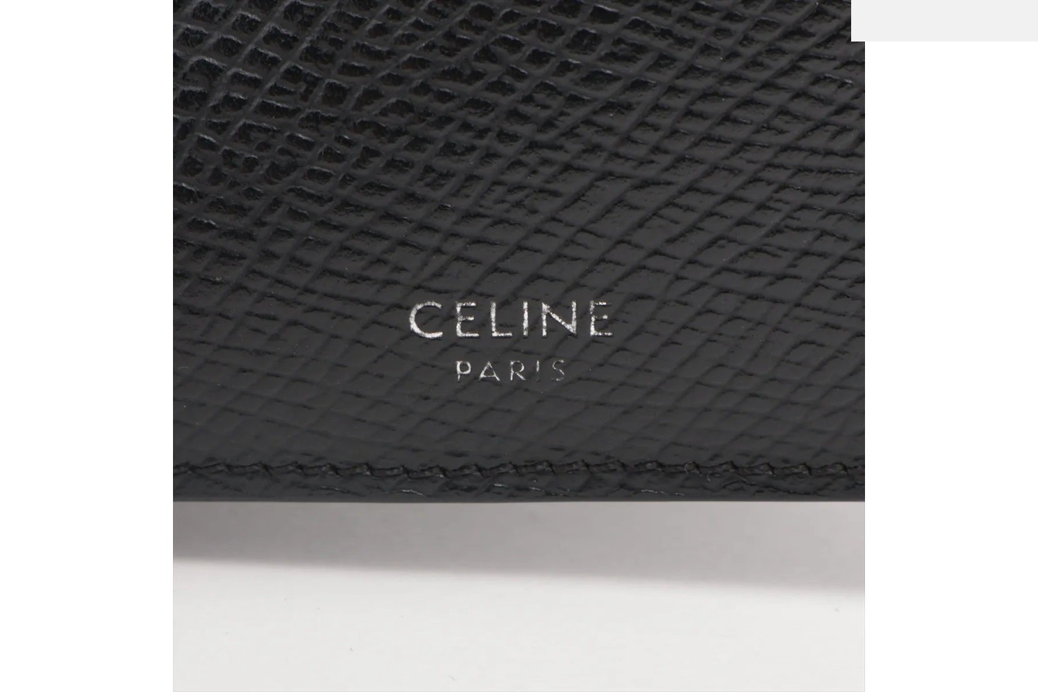 Leather bi-fold wallet, genuine leather, black — view 8