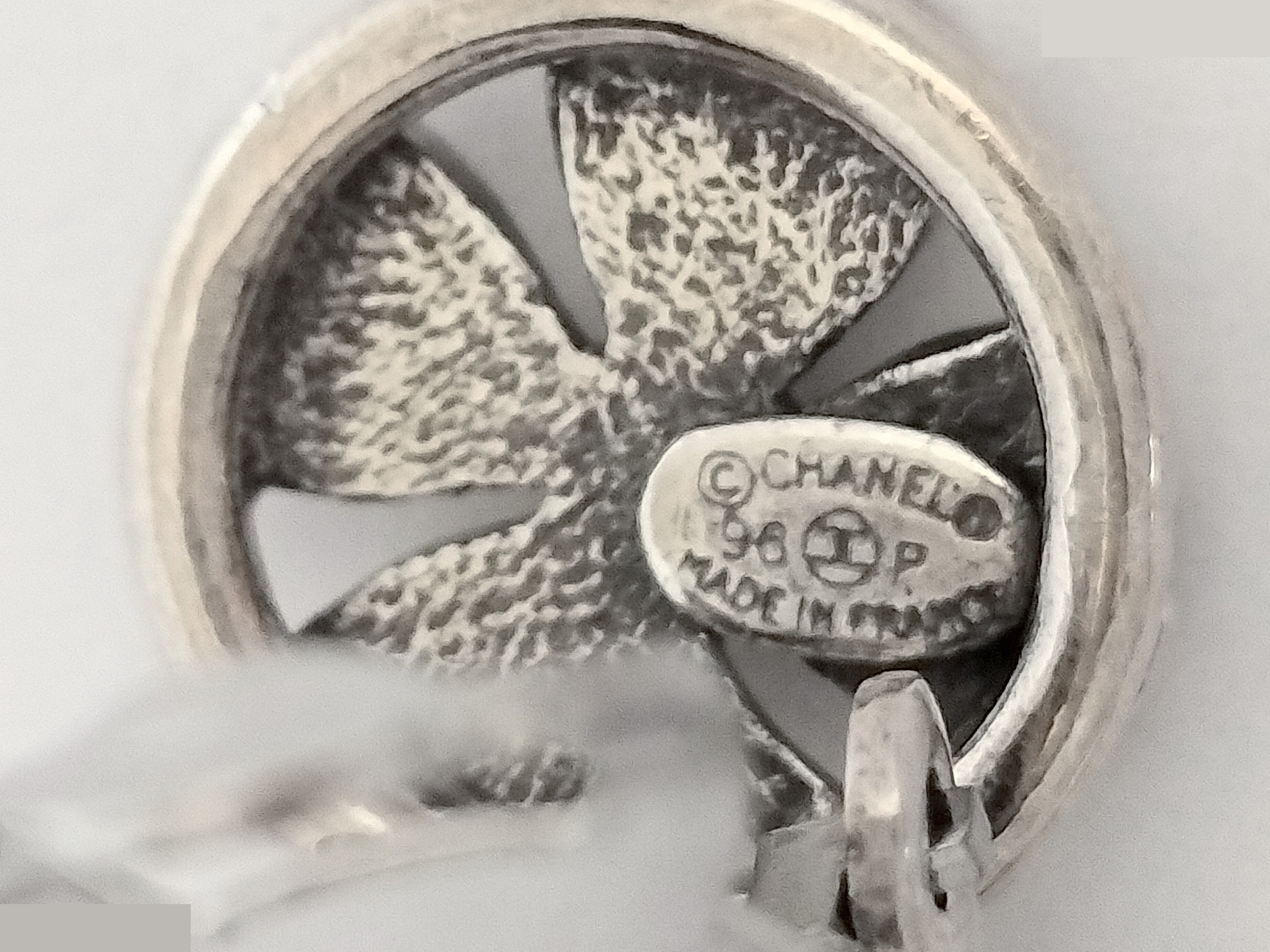 Coco dangling silver earrings — view 3