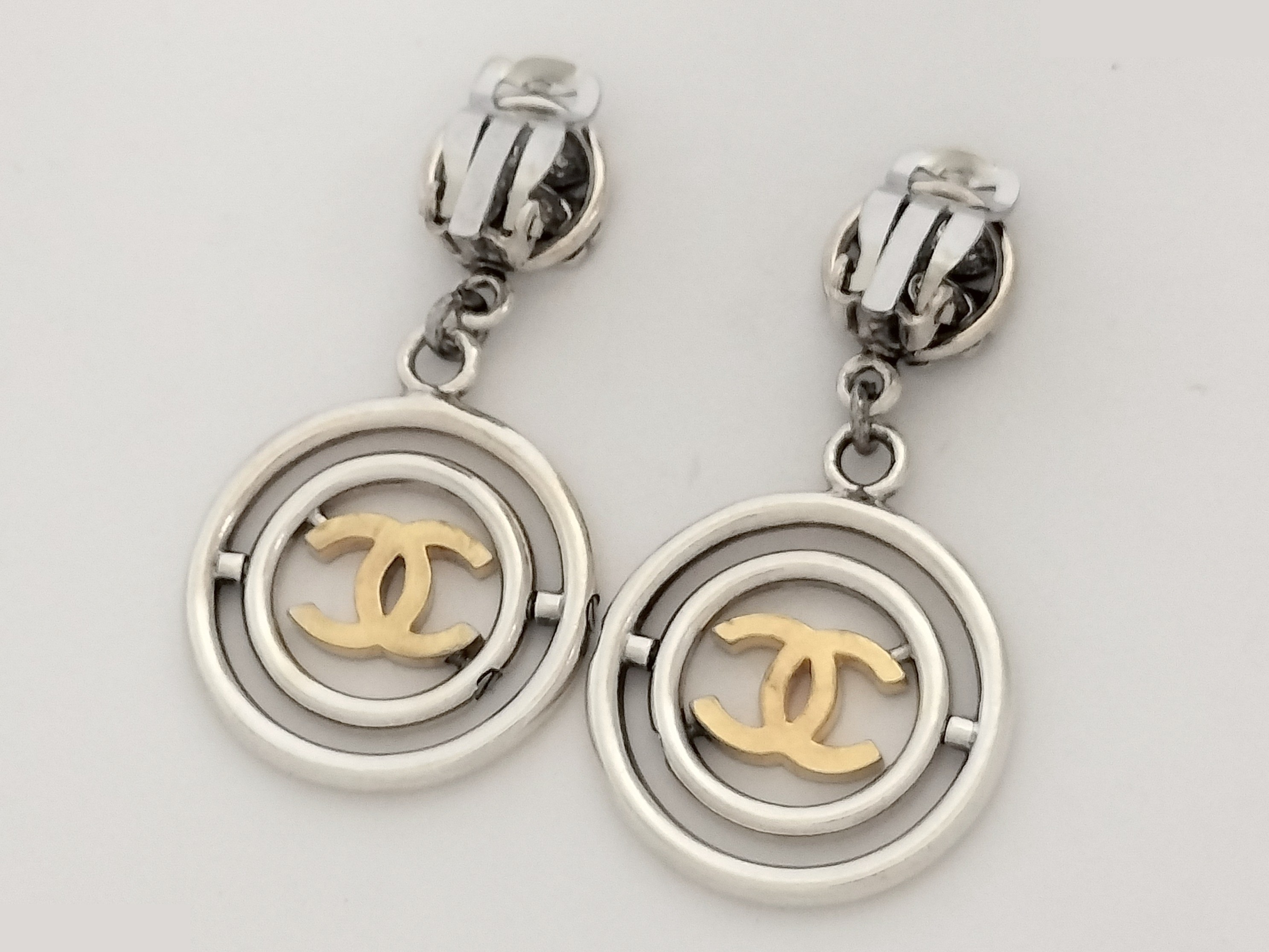 Coco dangling silver earrings — view 4