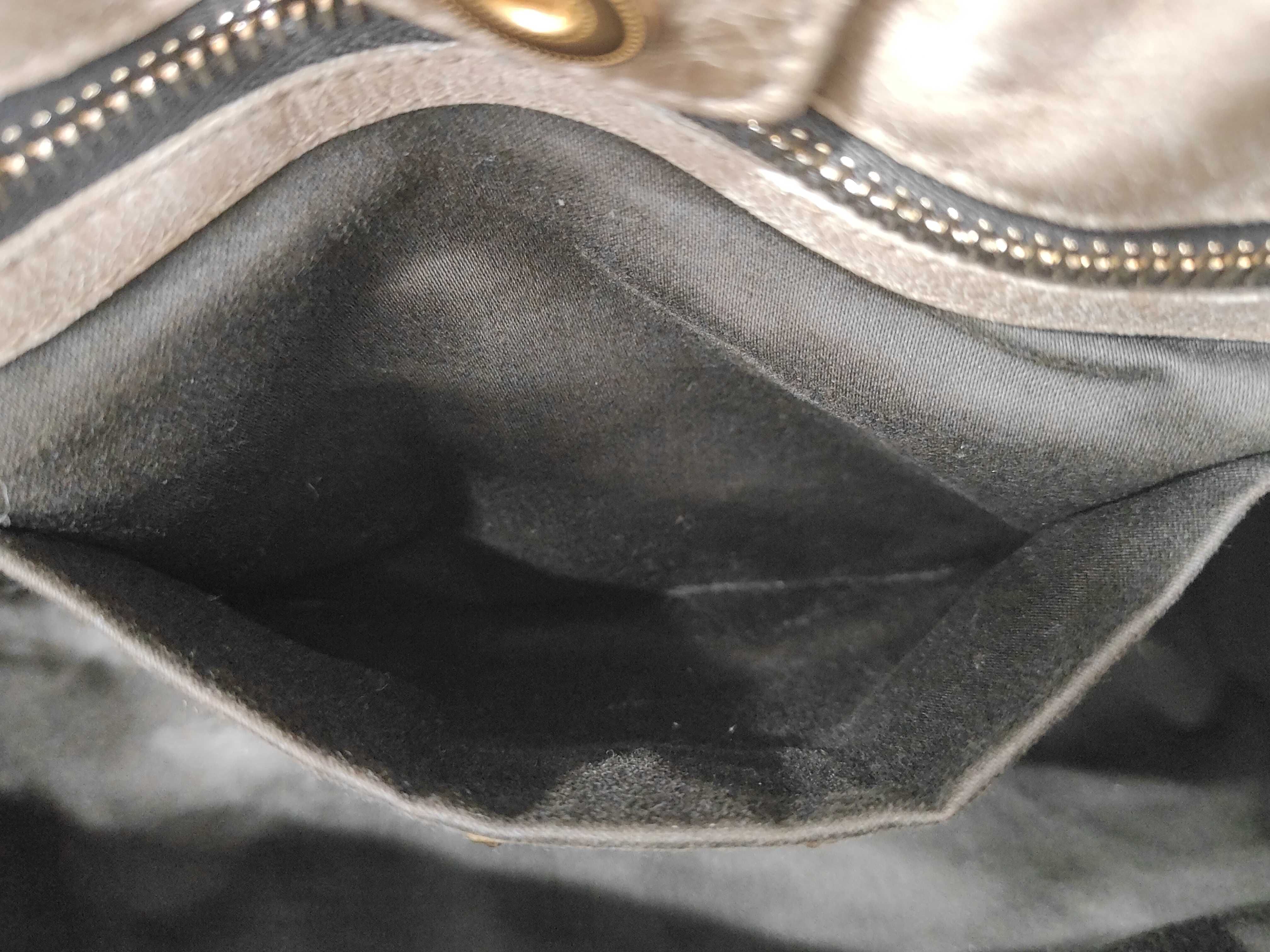 Vitello Luxe 2-Way Handbag with Shoulder Strap — view 11