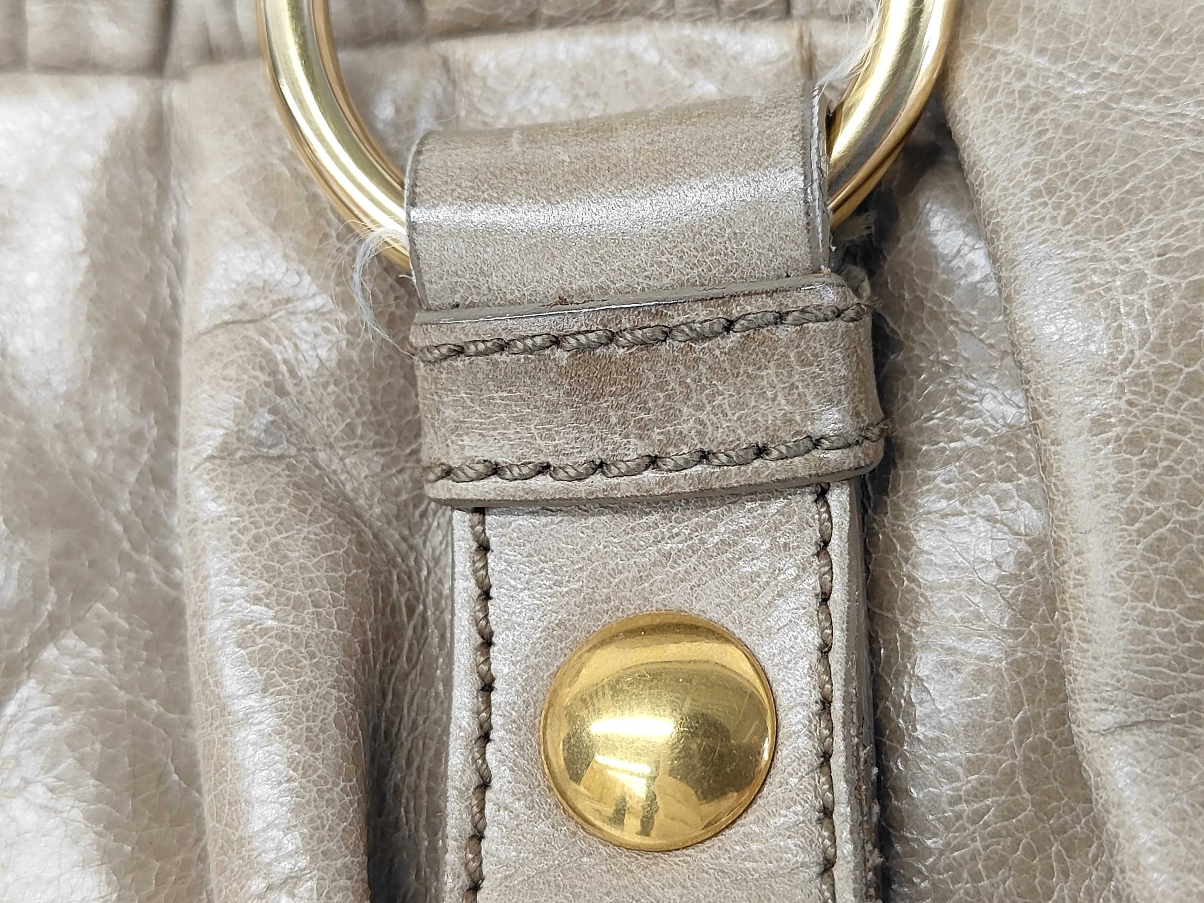 Vitello Luxe 2-Way Handbag with Shoulder Strap — view 14