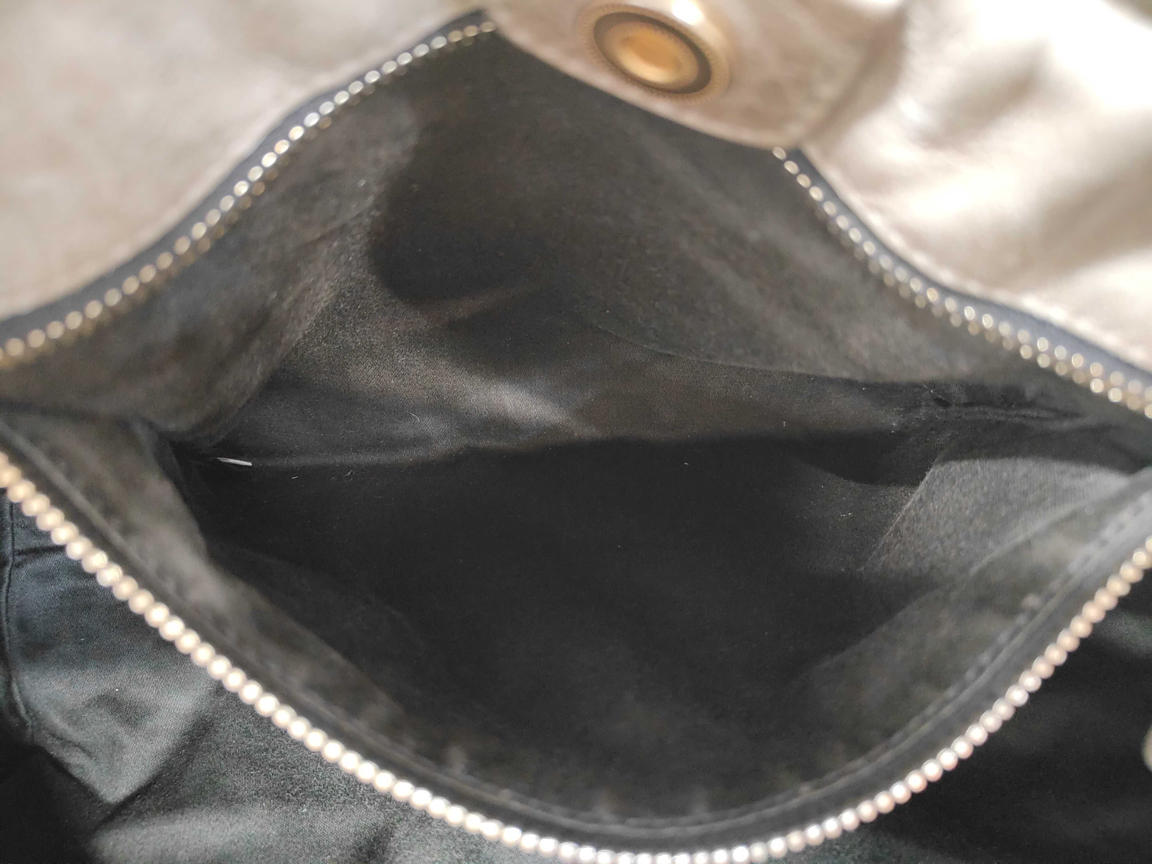 Vitello Luxe 2-Way Handbag with Shoulder Strap — view 10