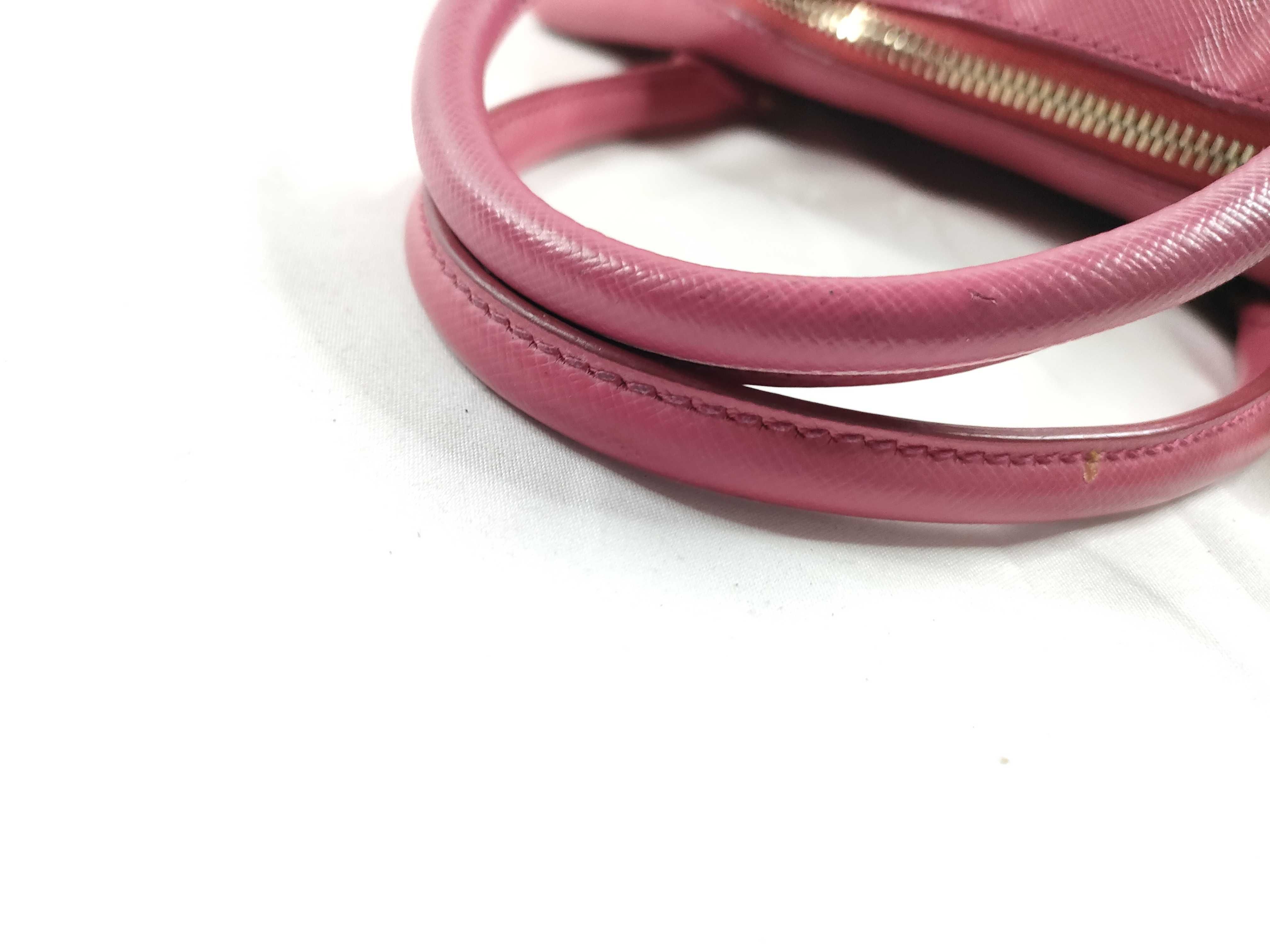 Box-shaped Saffiano Handbag — view 7