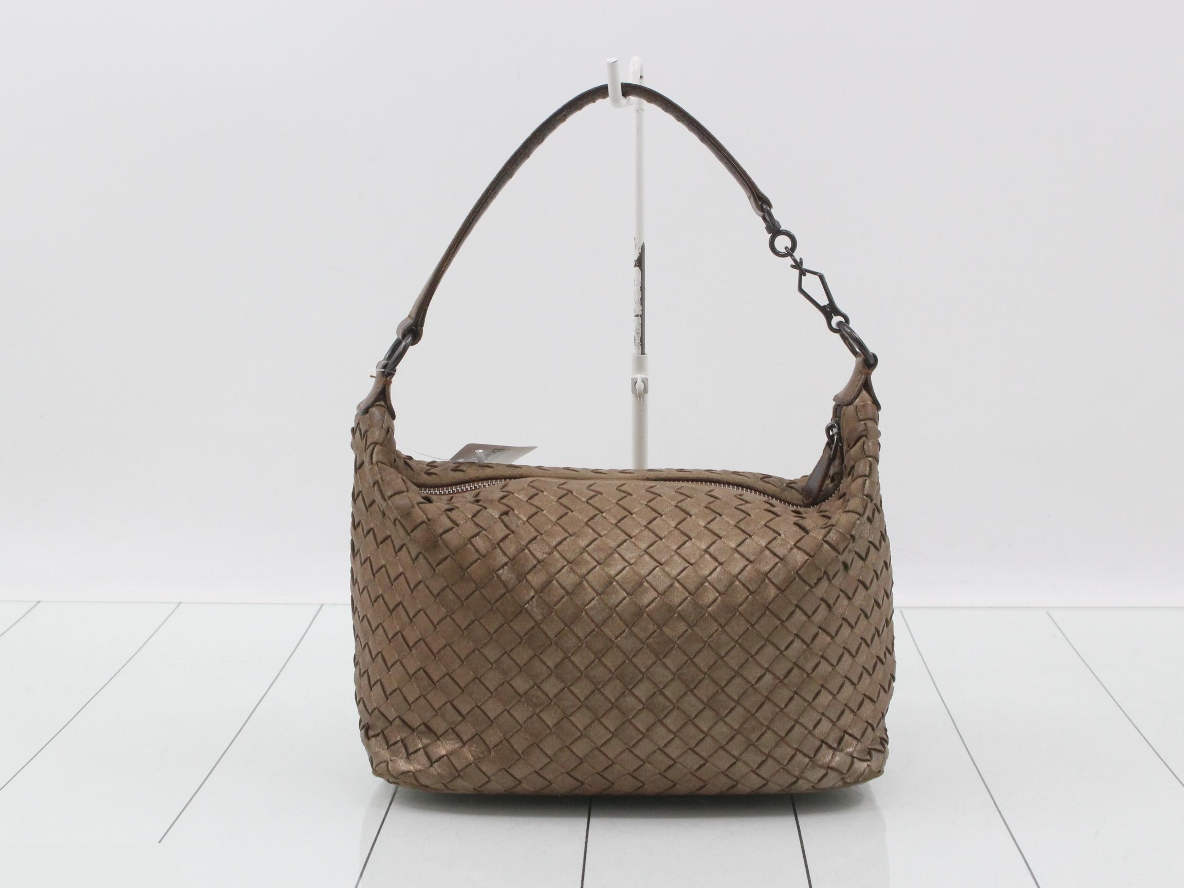 Intrecciato Accessory Pouch Handbag — view 2