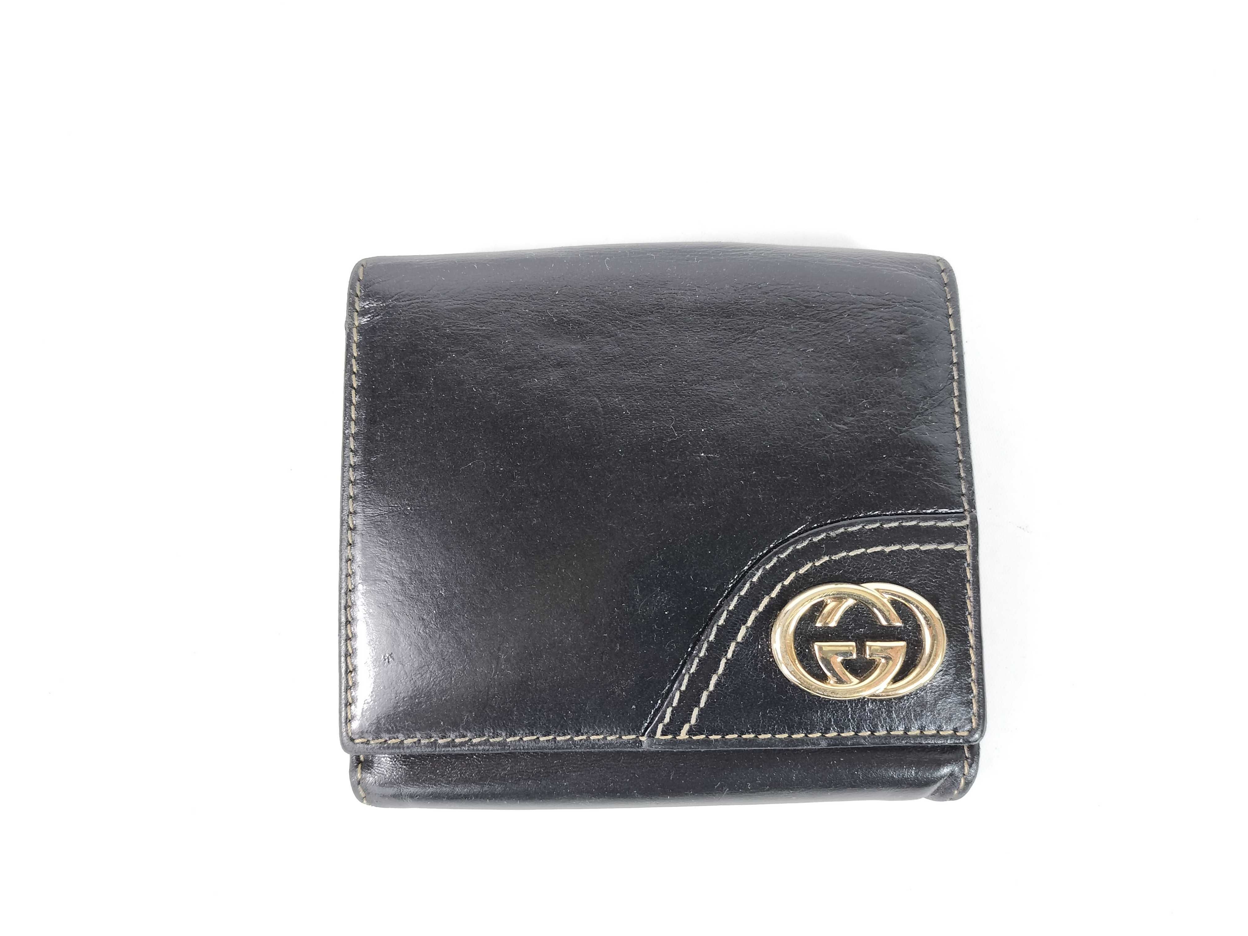 Interlocking Black Handbag
